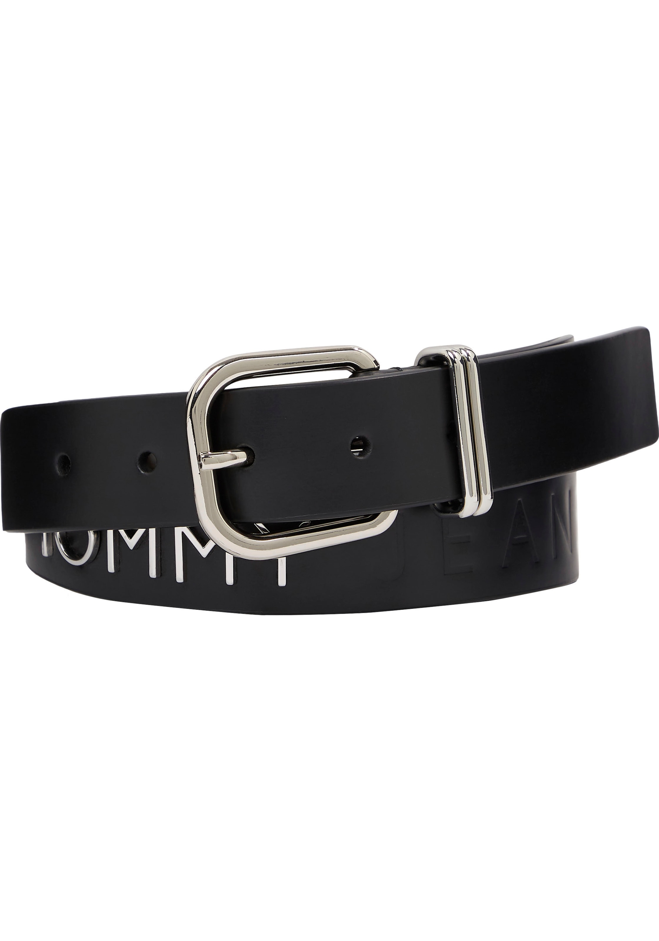 Tommy Jeans Ledergürtel »TJW Bold Leather 3.0 cm«, mit modischem Logoschriftzug