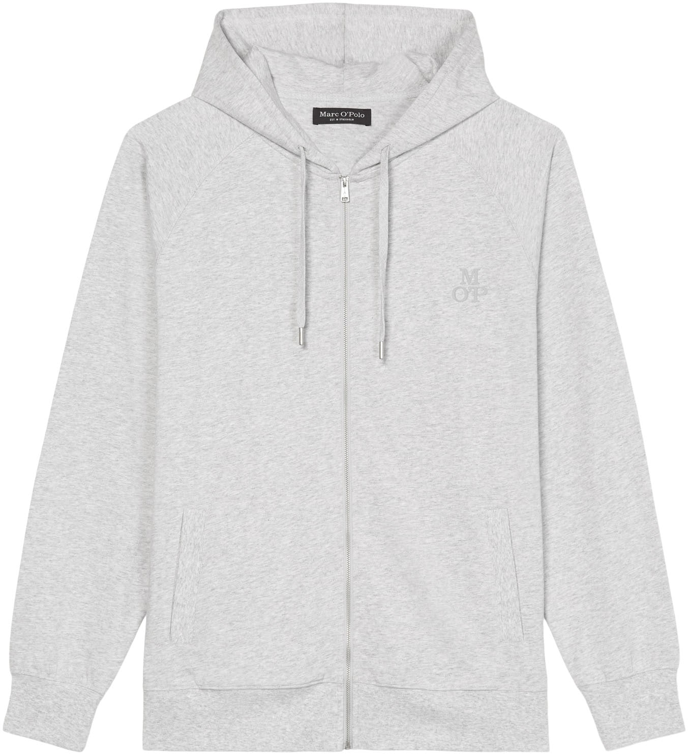 Marc O'Polo Sweatjacke, mit dezentem Logodruck