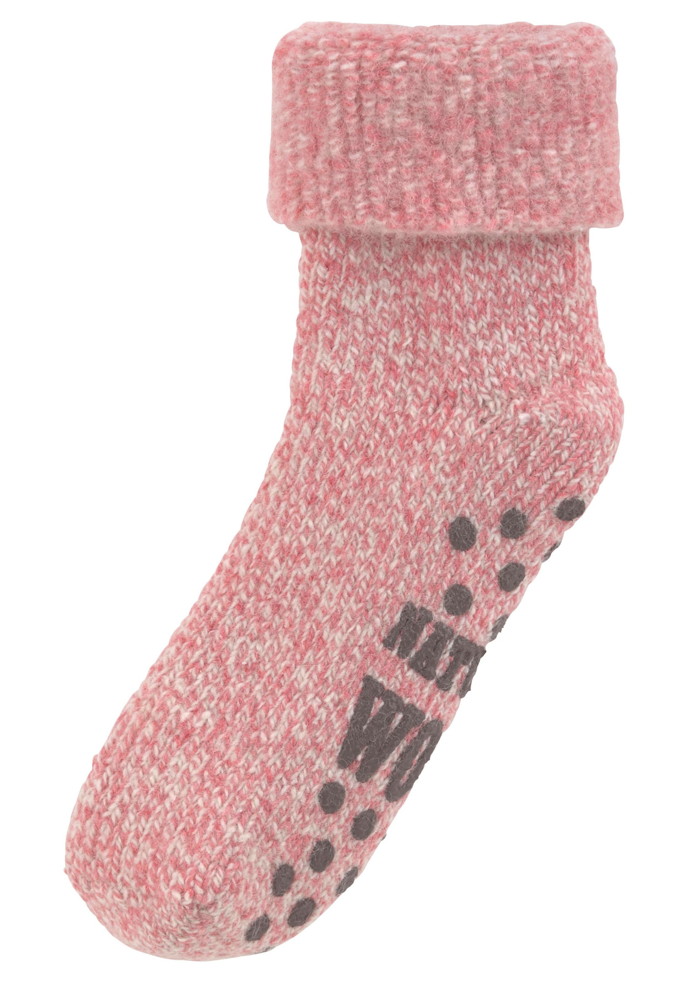 ♕ Sympatico ABS-Socken, (1 shoppen rutschfester bei online Schweiz aus mit Jelmoli-Versand Strick Paar), Sohle