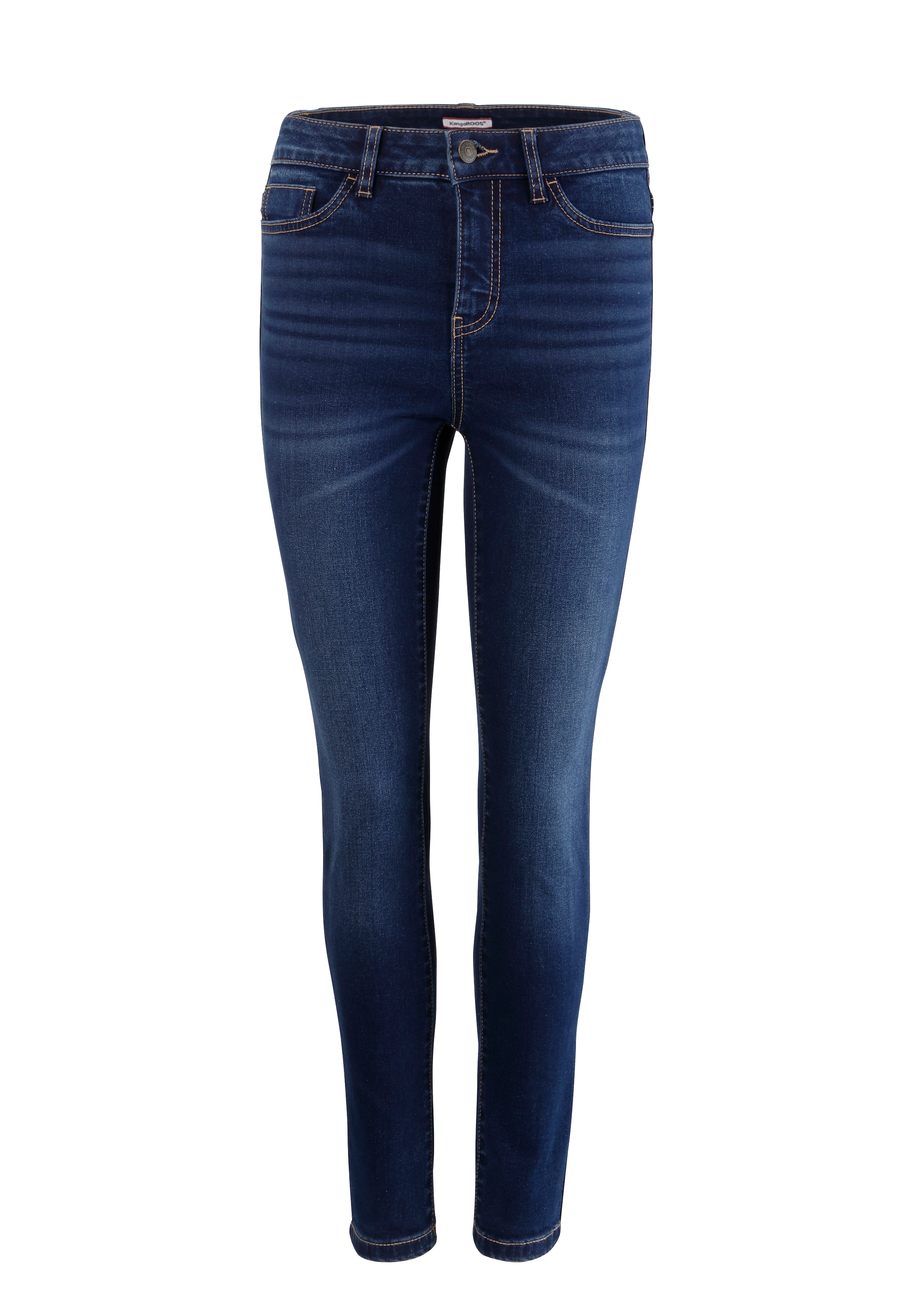 KangaROOS online SKINNY »SUPER Jelmoli-Versand 5-Pocket-Jeans used-Effekt bei HIGH Schweiz mit RISE«, kaufen