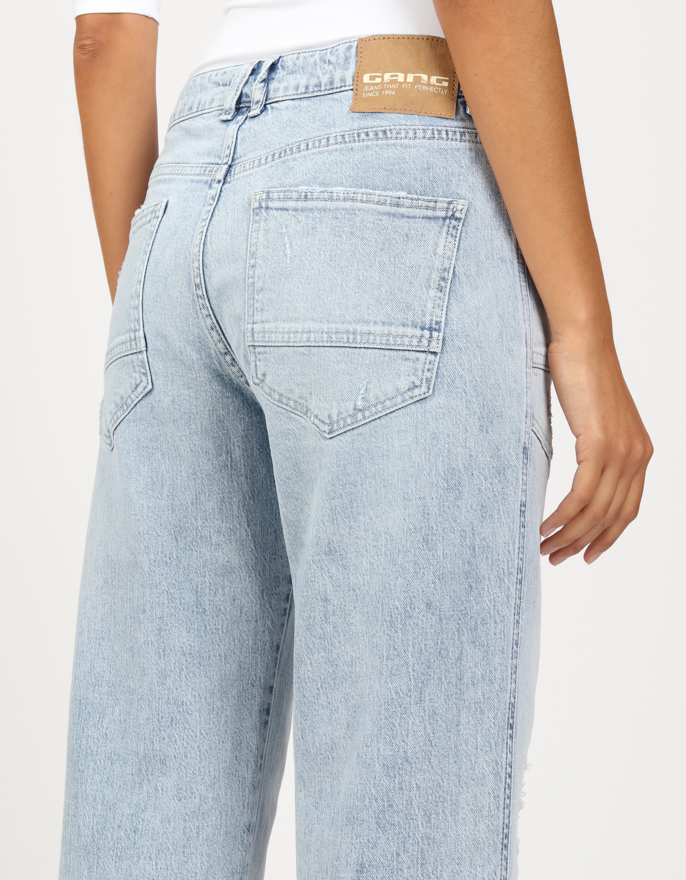 GANG Loose-fit-Jeans »94ROBERTA«, mit übergrossen aufgesetzten Taschen