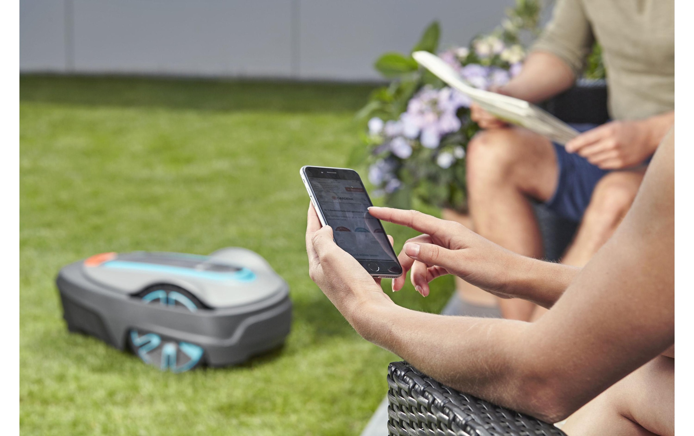 GARDENA Rasenmähroboter »smart System Start Set 500 m²«, (Set)