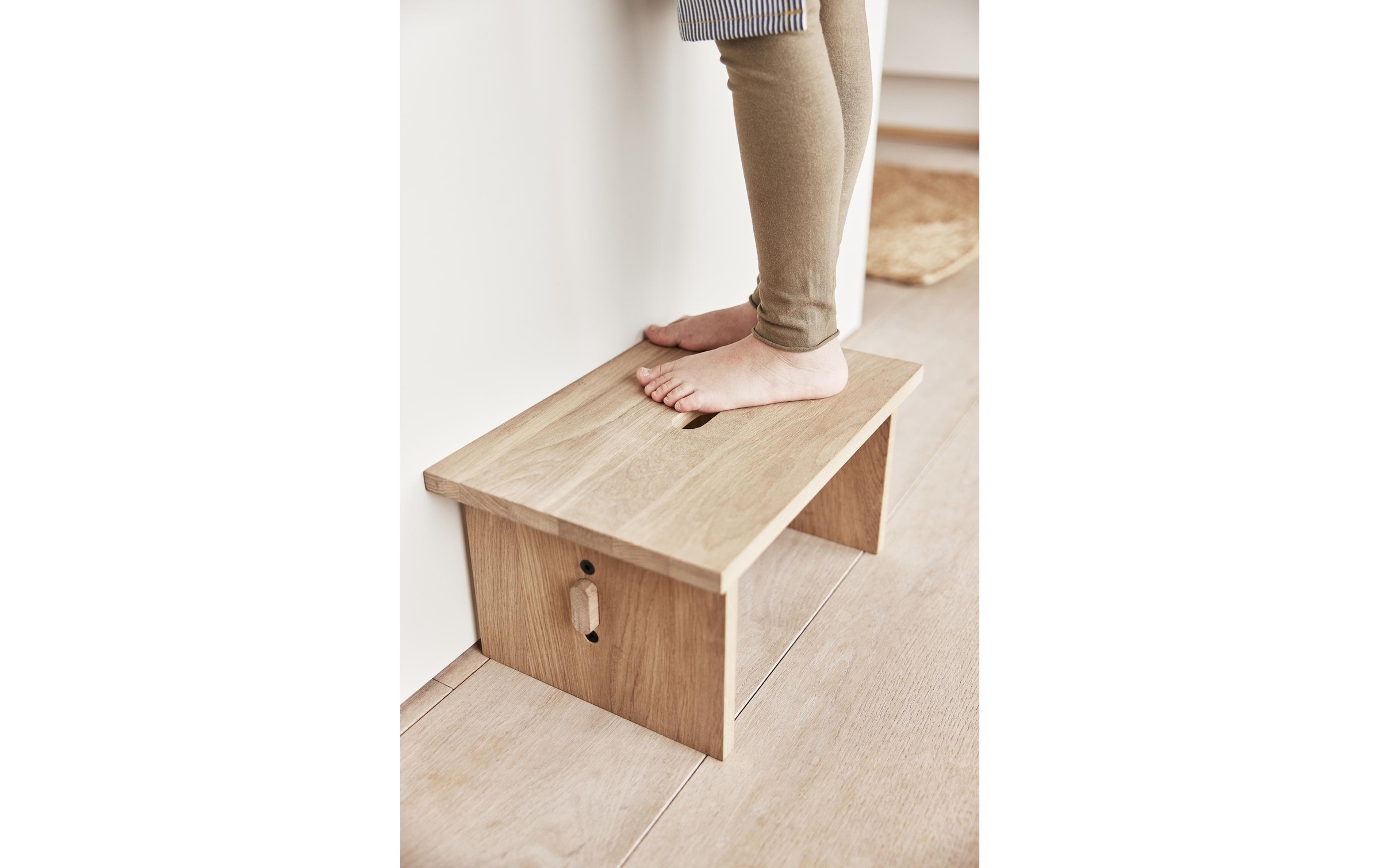 OYOY Tritthocker »Arca Stool Nature«
