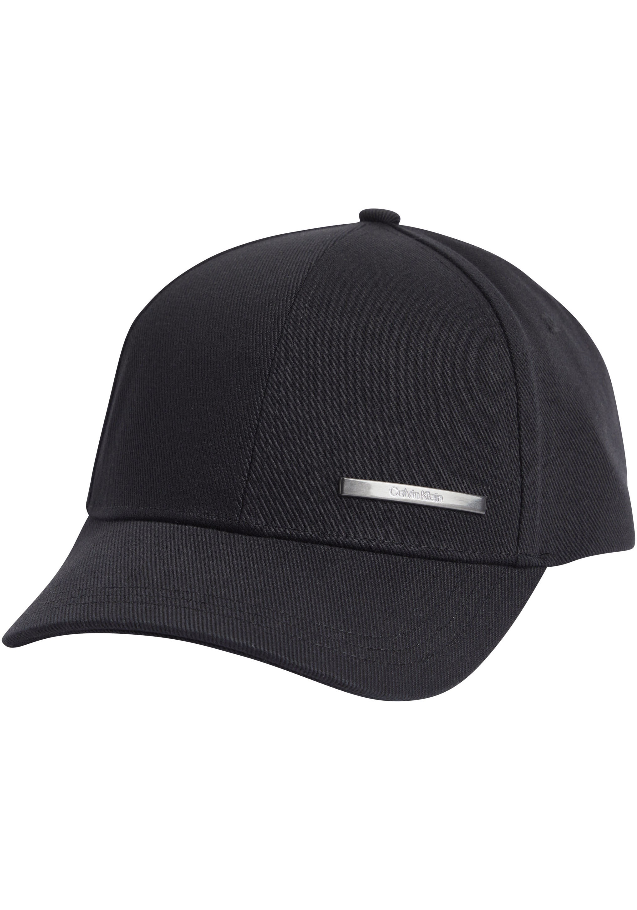 Calvin Klein Baseball Cap »METAL BAR BB CAP« mit Logoprägung aus Metall, unisex