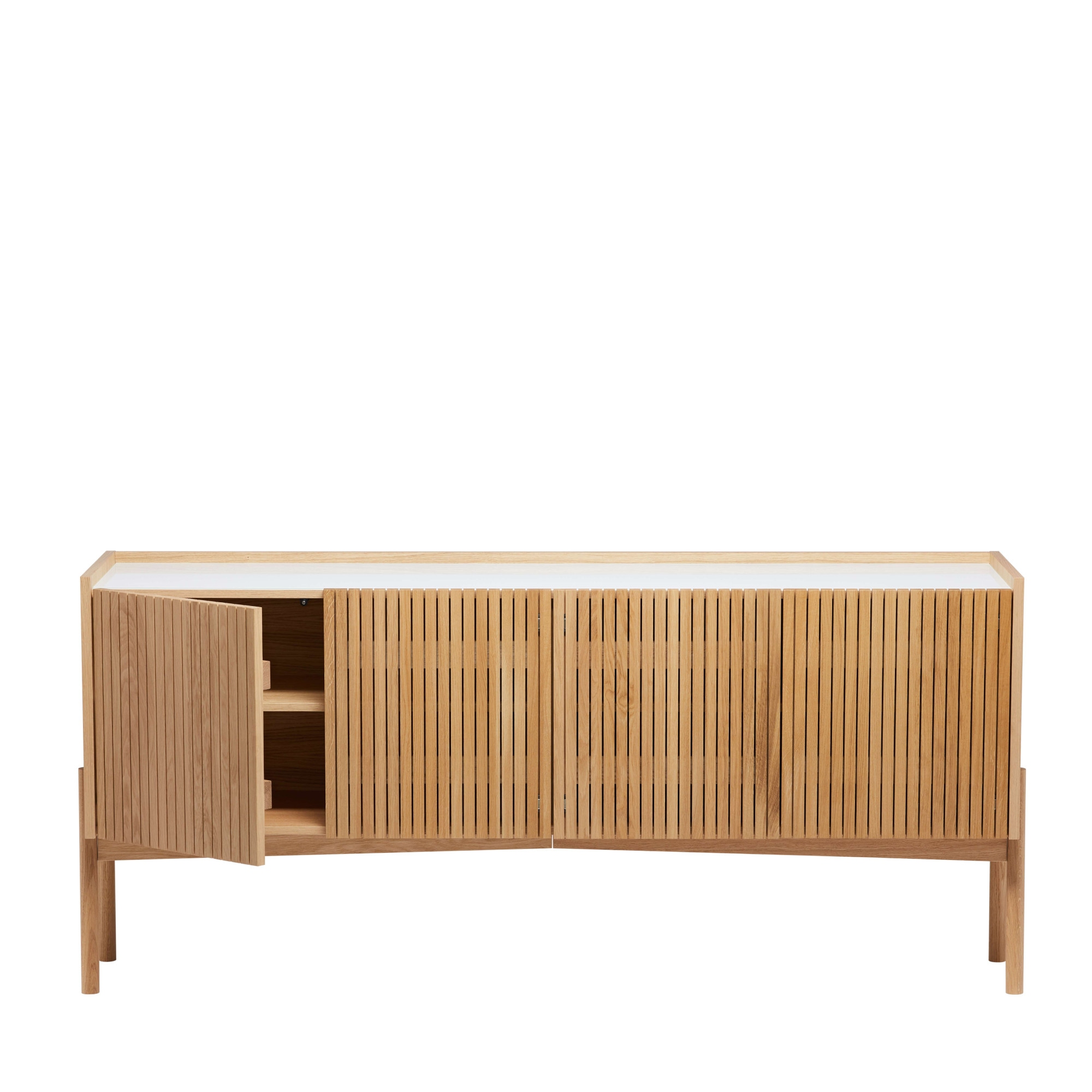 Woodman Sideboard »Bottrup«, Breite 177,5 cm, viel Stauraum, verstellbare Einlegeböden, FSC®
