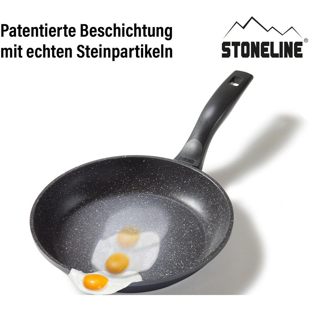 STONELINE Bratpfanne, Aluminium, (1 tlg.), Induktion