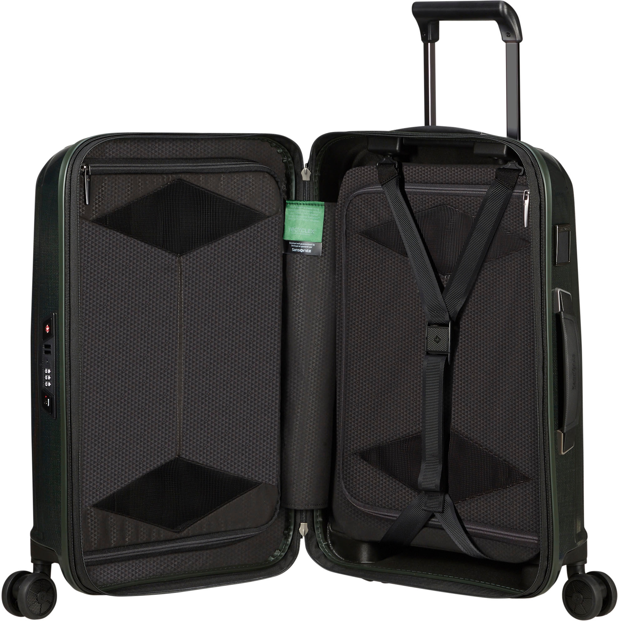 Samsonite Hartschalen-Trolley »MAJOR-LITE, verschiedene Grössen und Farben«, 4 Rollen, Reisekoffer Volumenerweiterung bei S Reisegepäck Made in Europe
