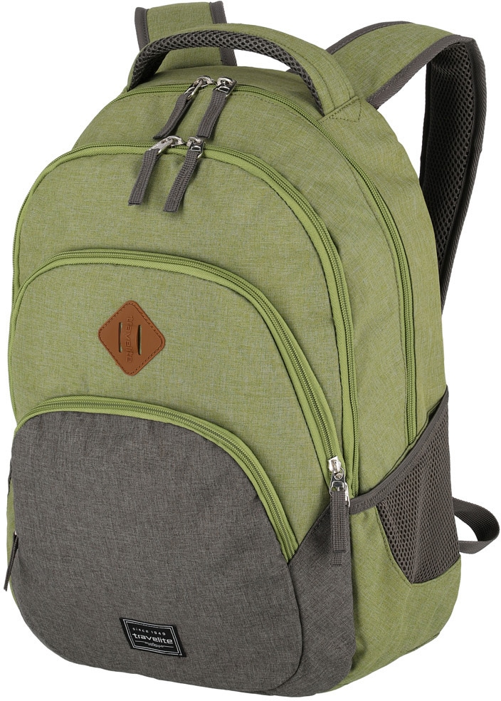 travelite Laptoprucksack »BASICS Melange«, Freizeitrucksack Arbeitsrucksack Schulrucksack Reiserucksack
