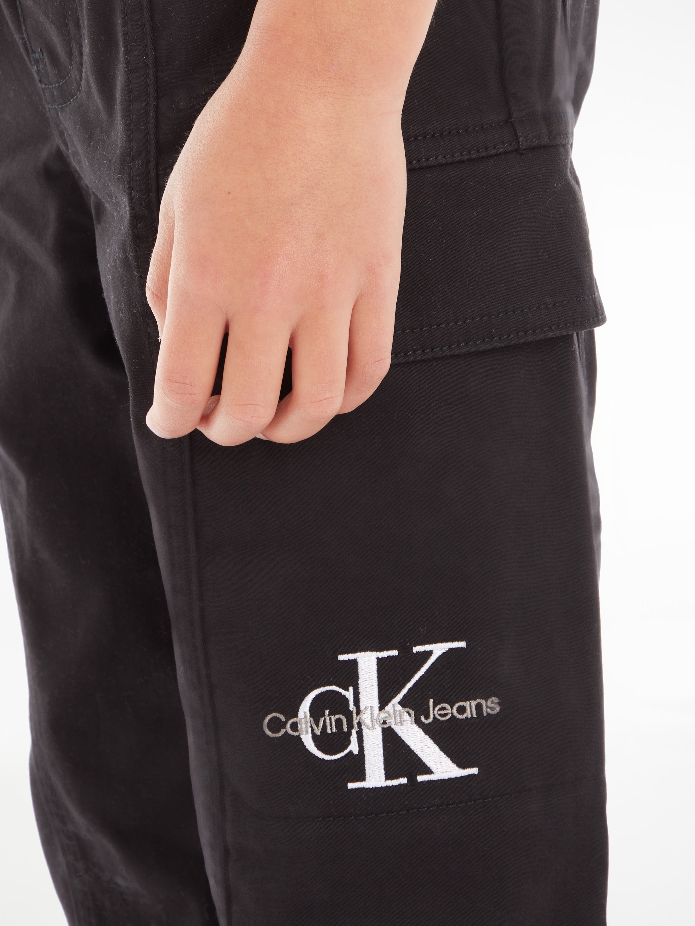 Calvin Klein Jeans Cargohose »SATEEN CARGO PANTS«, für Kinder bis 16 Jahre
