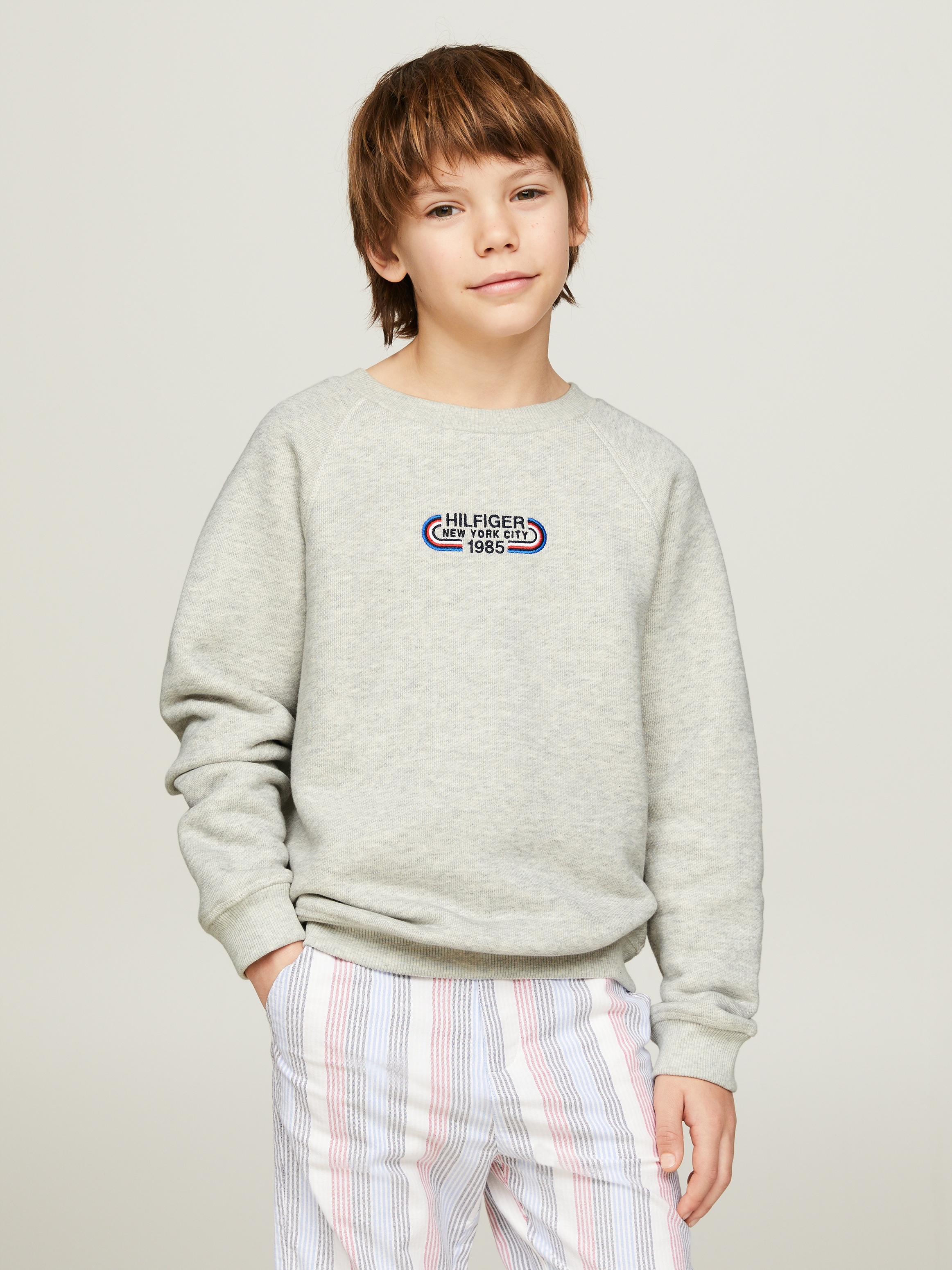 Tommy Hilfiger Sweatshirt »HILFIGER TRACK SWEATSHIRT«, Kinder bis 16 Jahre