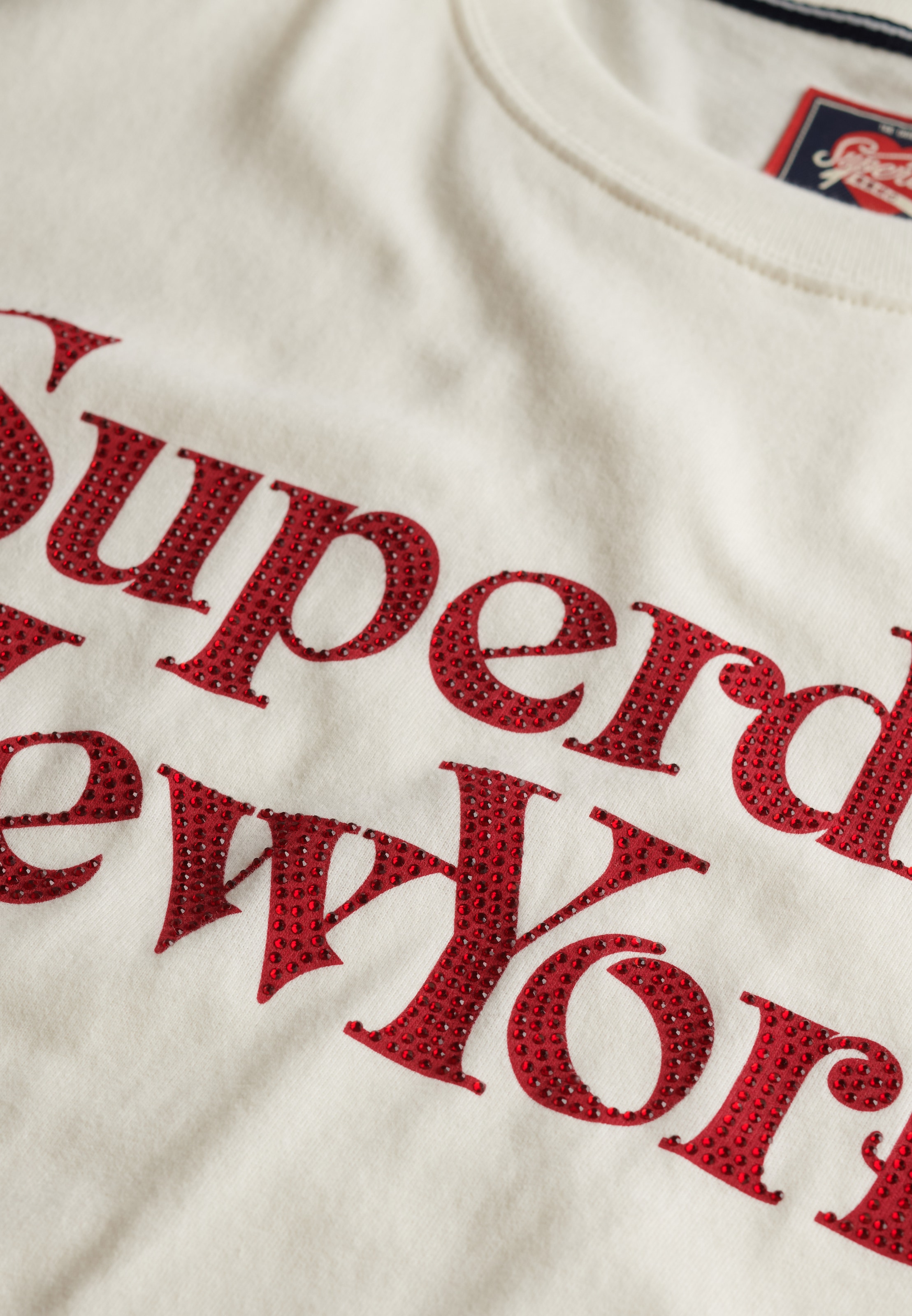 Superdry Print-Shirt »BRAND MARK RELAXED TEE«