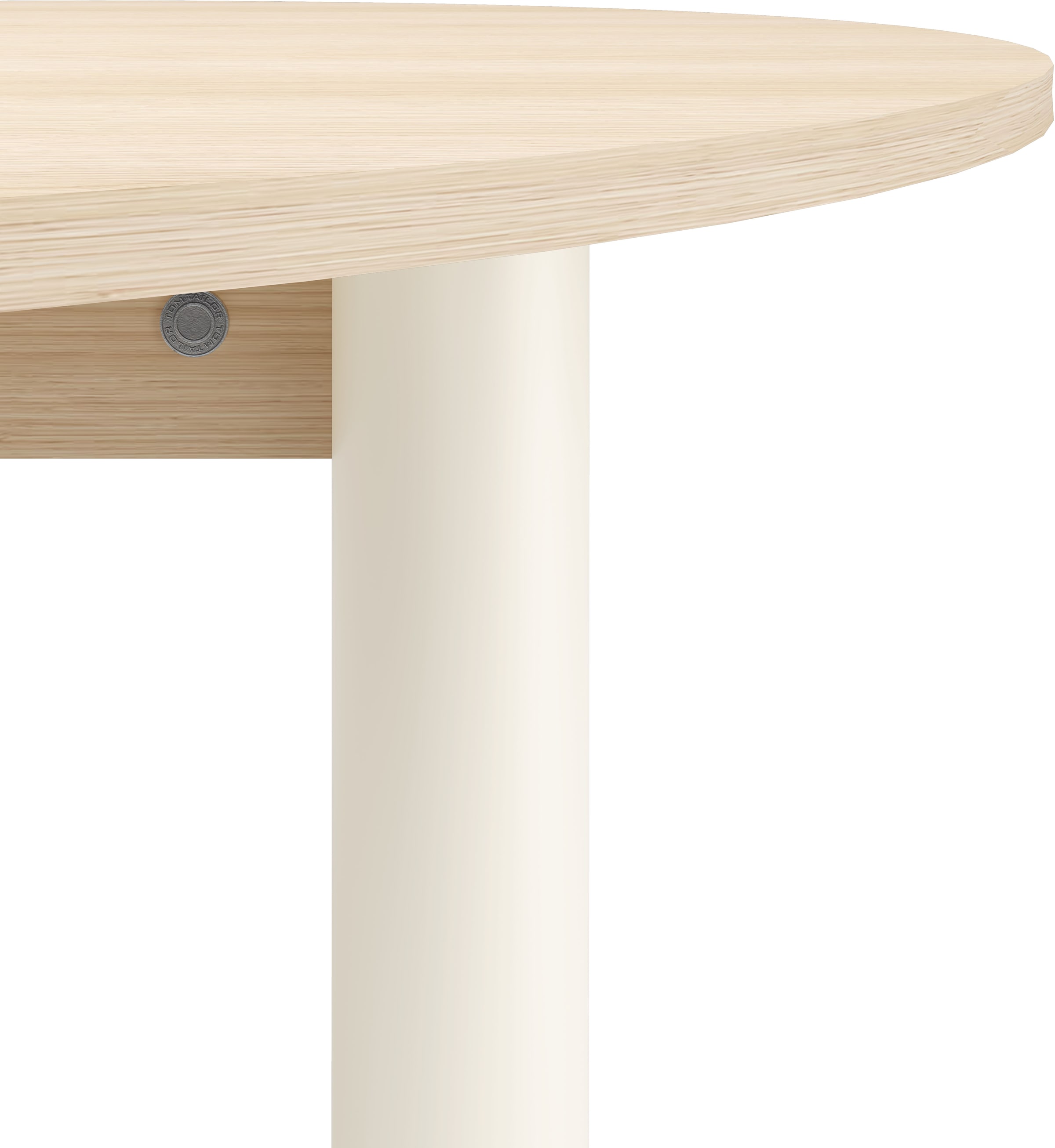 TOM TAILOR HOME Esstisch »COLOR TABLE«, (1 St.), Esstisch, 4-Fuss, 3 Grössen, 3 Dekorfarben, 4 Fussfarben, ABS-Kante