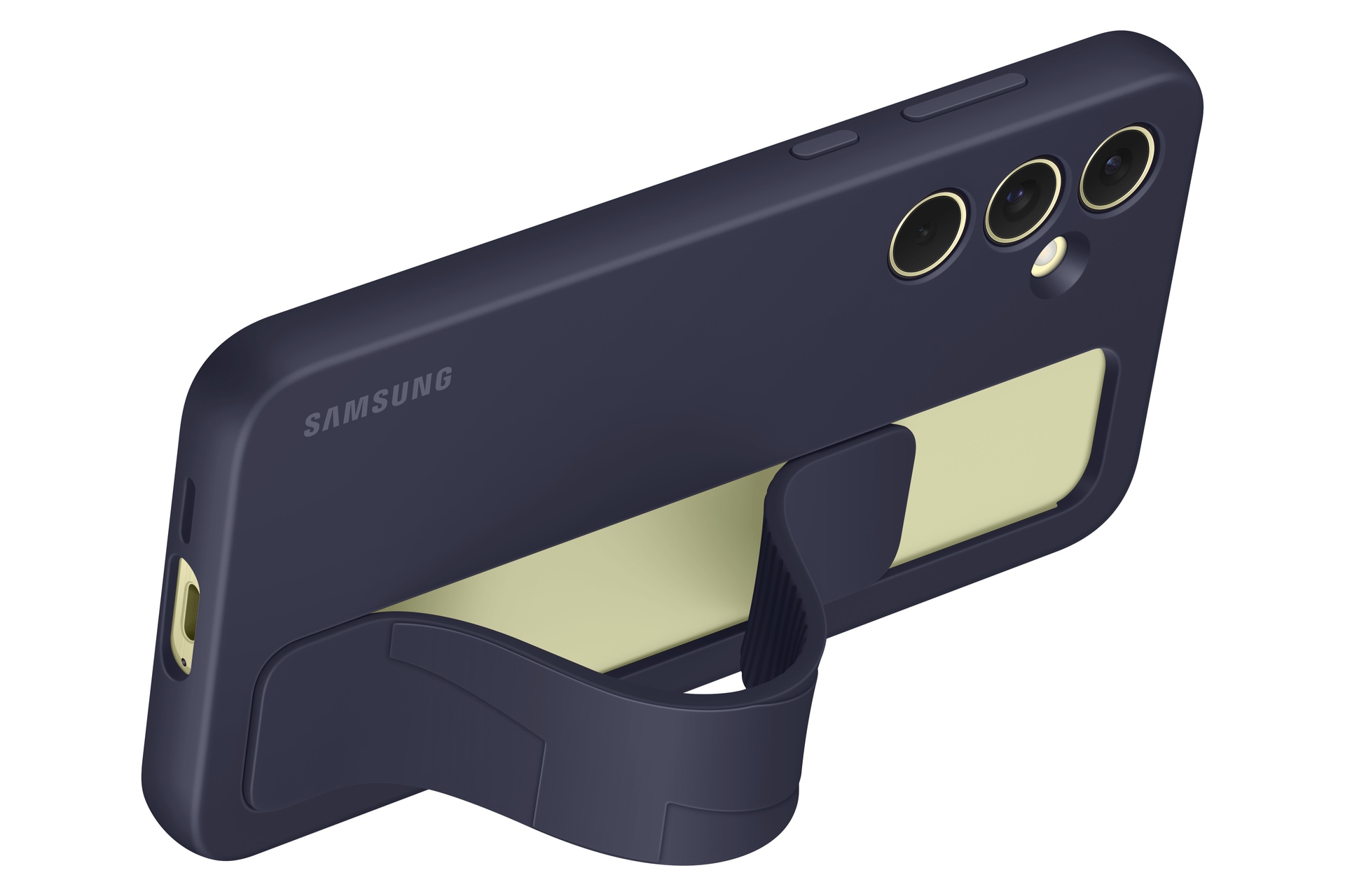 Samsung Handyhülle »Standing Grip Case für Samsung Galaxy A55«, Backcover, Schutzhülle, Handyschutzhülle, Case, Schutzcase, stossfest