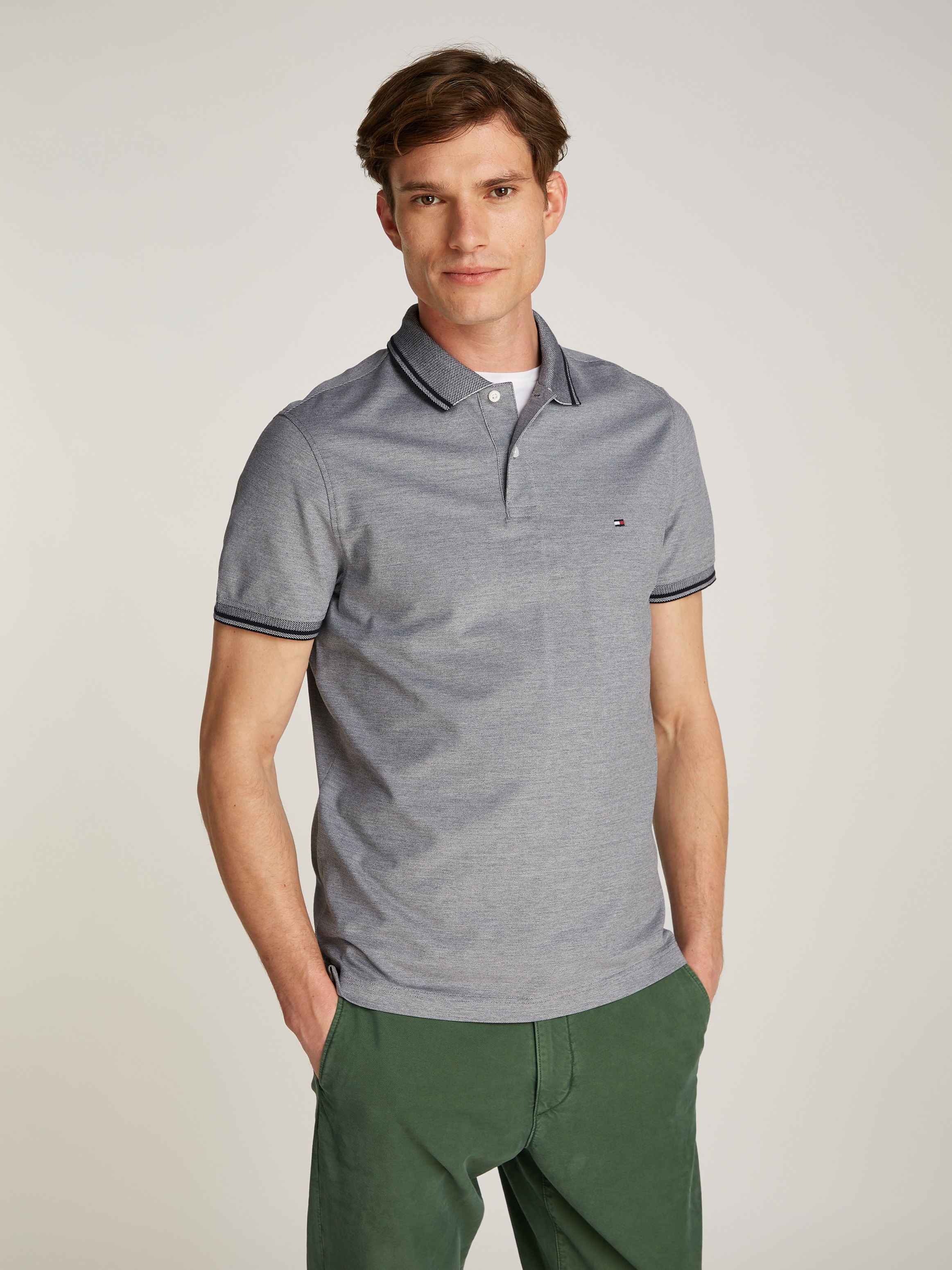 Tommy Hilfiger Poloshirt »OXFORD TWO TONE REG POLO«
