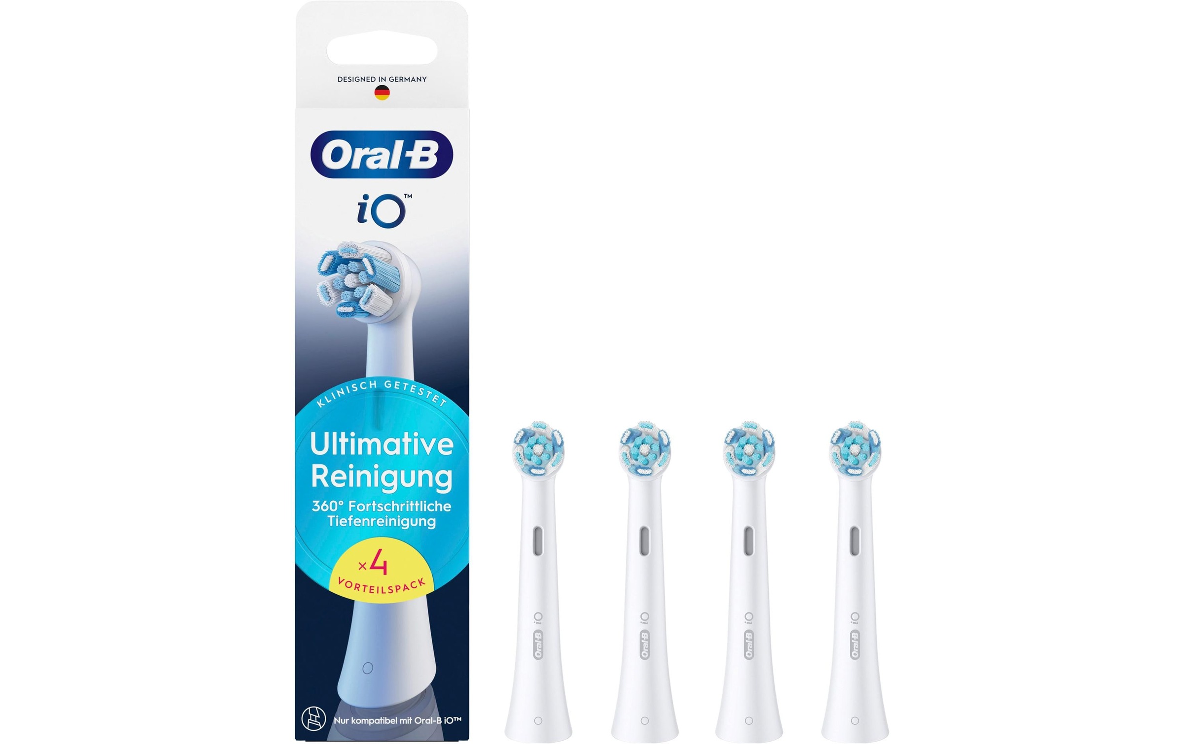 Oral-B Aufsteckbürste »iO Ultimative Reinigung 4 Stück«