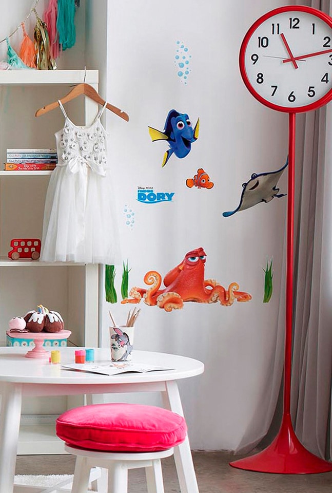 Komar Wandtattoo »Dory and Friends - Grösse 50 x 70 cm«, (12 St.), selbstklebend, Wandsticker, Kinderzimmer