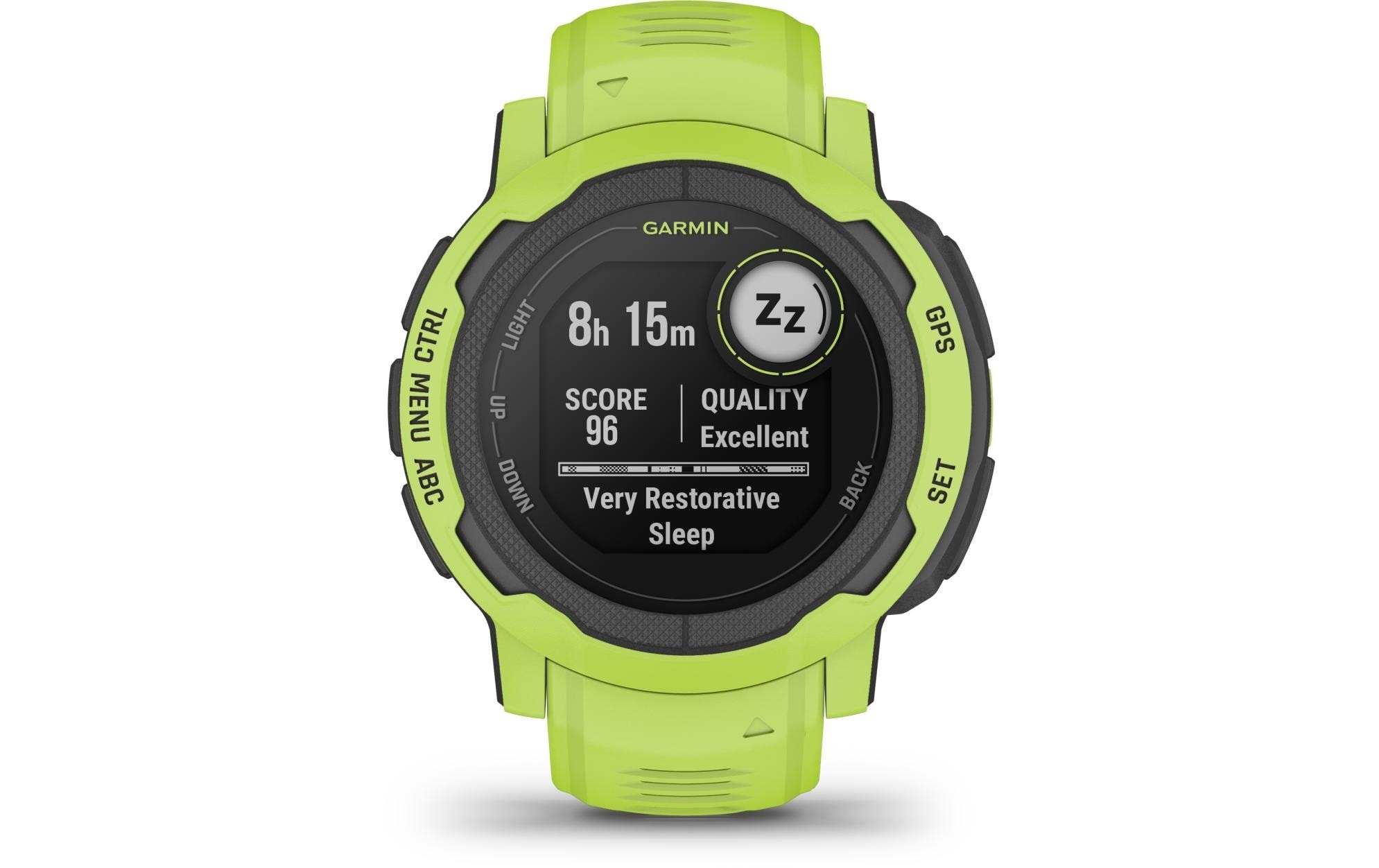 Garmin Smartwatch »GARMIN Sportuhr Instinct 2 Limette«, (2,27 cm / 0,9 Zoll), Android Wear,)