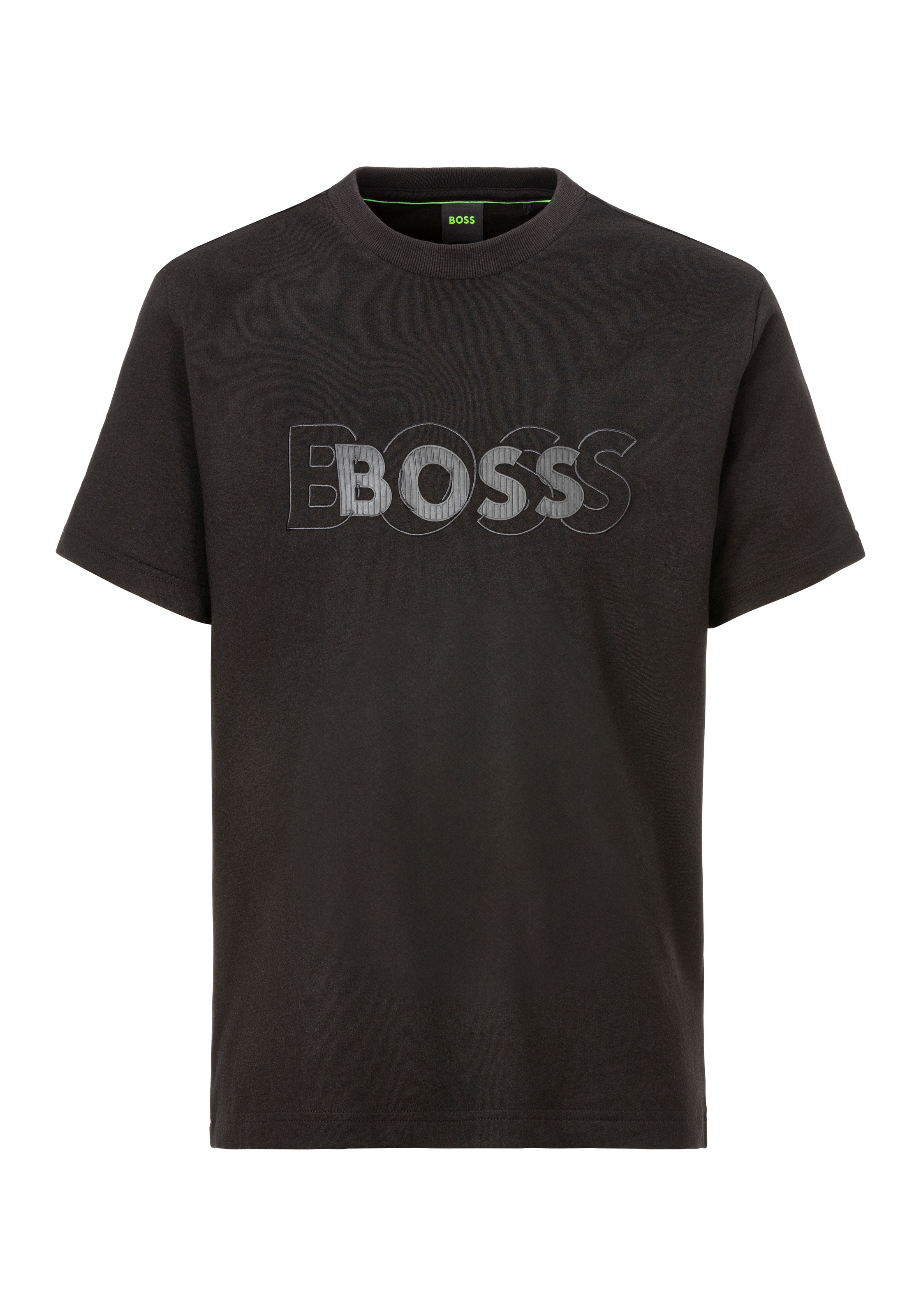 BOSS GREEN T-Shirt »Tee DropNeedle« mit doppeltem BOSS-Logo