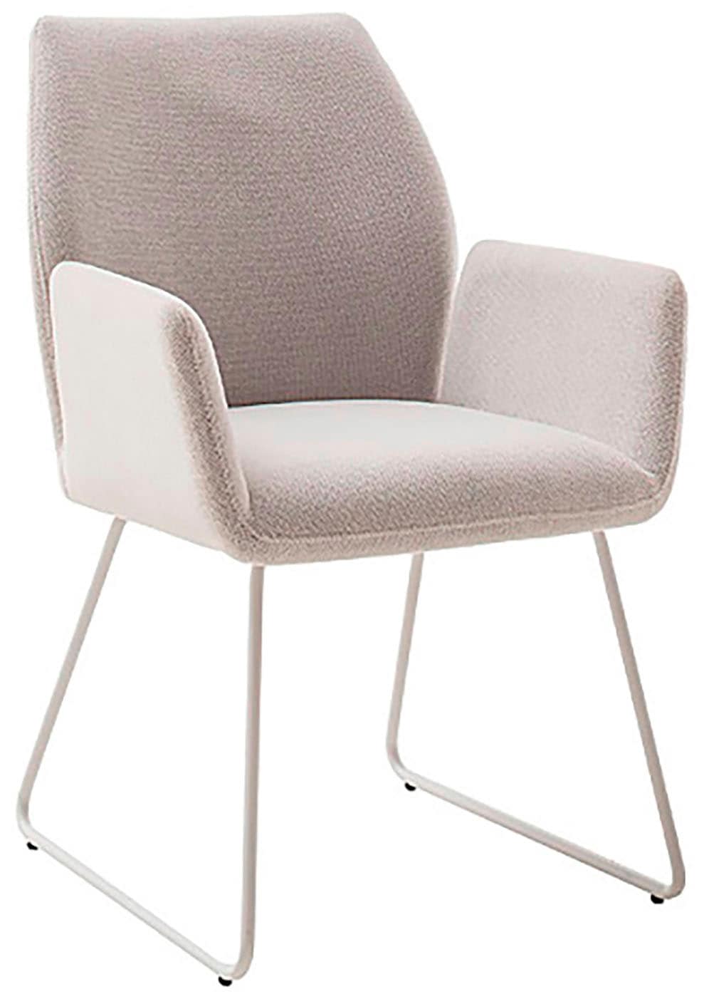 MCA furniture 4-Fussstuhl »BEVERLY«, (Set), 2 St., Chenilleoptik, Esszimmerstuhl,Chenilleoptik,360°drehbar,Sitzhöhe 49cm,belastbar 120kg