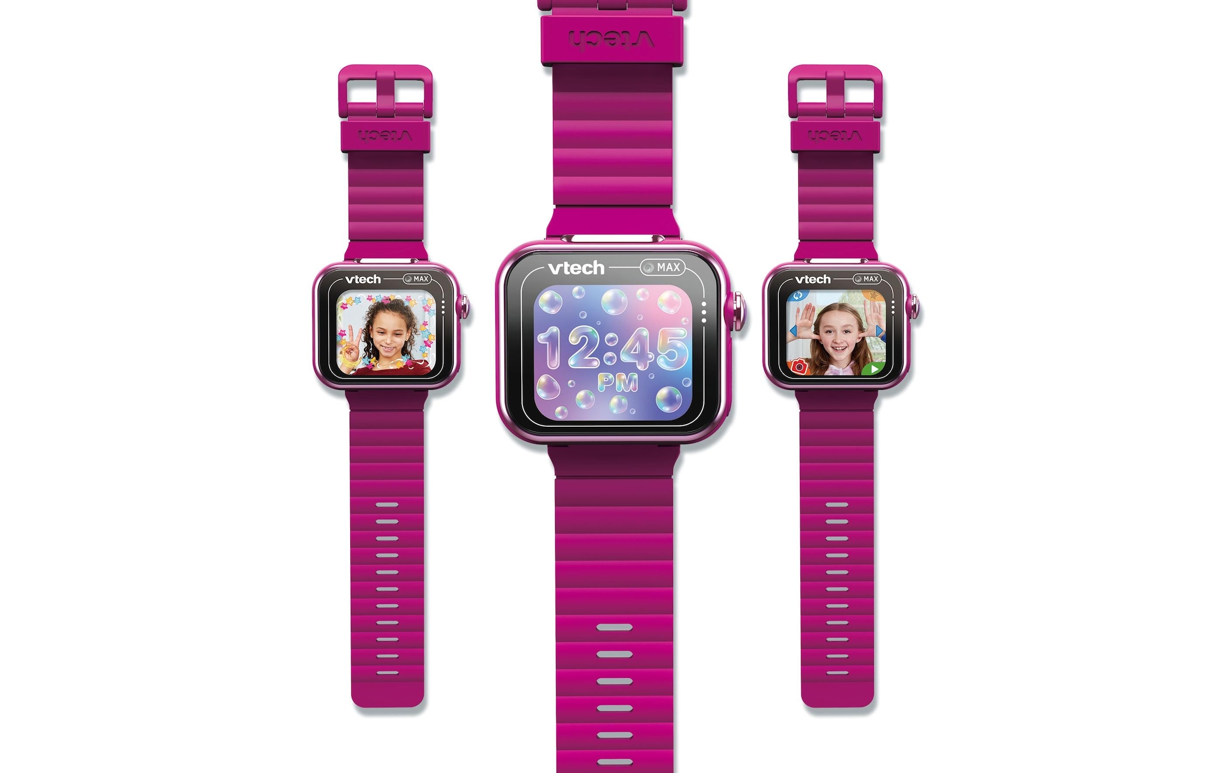 Vtech® Kinderkamera »KidiZoom Smartwatch MAX framboise -FR-«