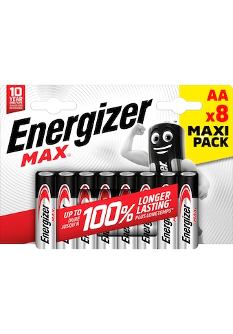 Energizer Batterie »Max Mignon (AA) 8 Stück« kaufen