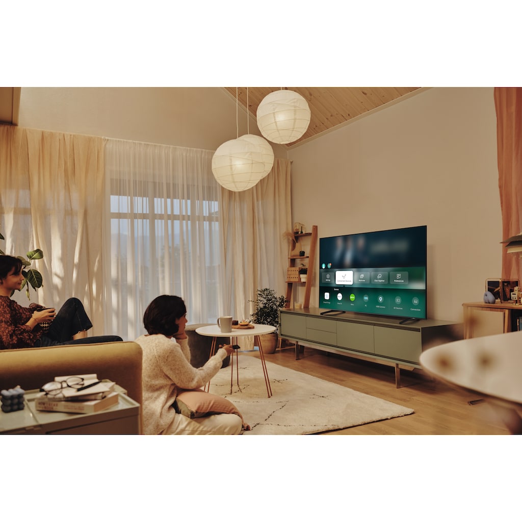 Samsung LED-Fernseher »85" Crystal UHD 4K BU8079 (2022)«, 214 cm/85 Zoll, 4K Ultra HD, Smart-TV, Crystal Prozessor 4K-HDR-Motion Xcelerator
