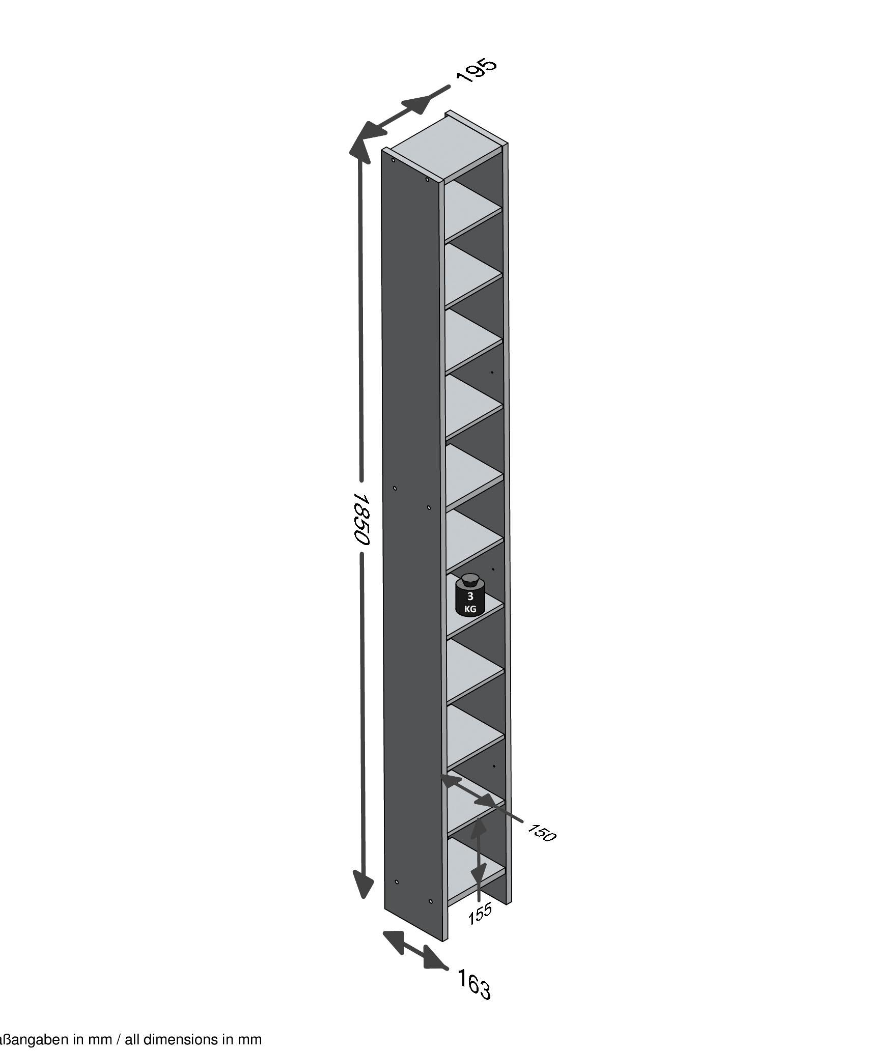 2« Jelmoli-Versand | FMD kaufen online »Hallo Standregal