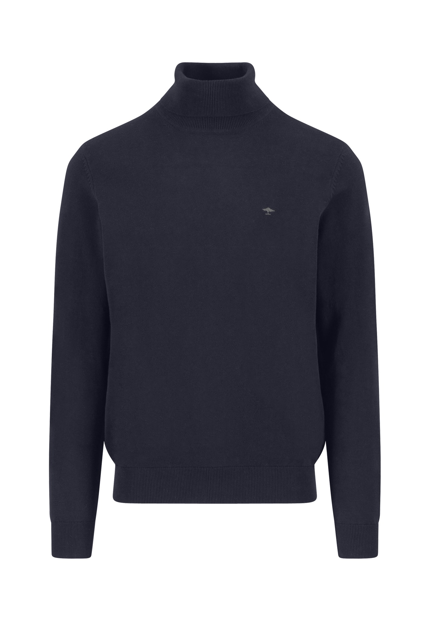 FYNCH-HATTON Strickpullover mit Logo Stickerei