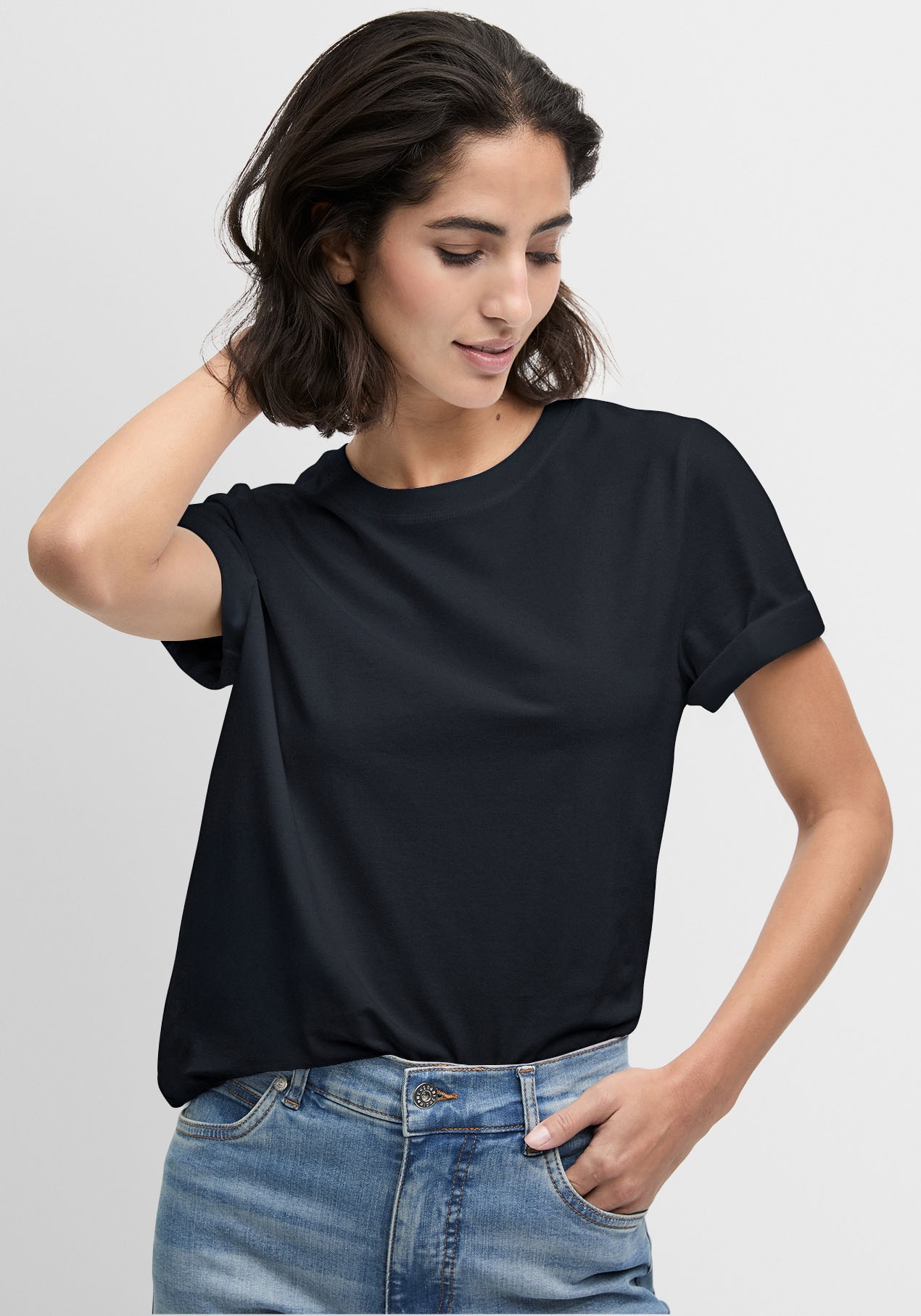 Cinque T-Shirt »CITANA« mit Rundhalsausschnitt