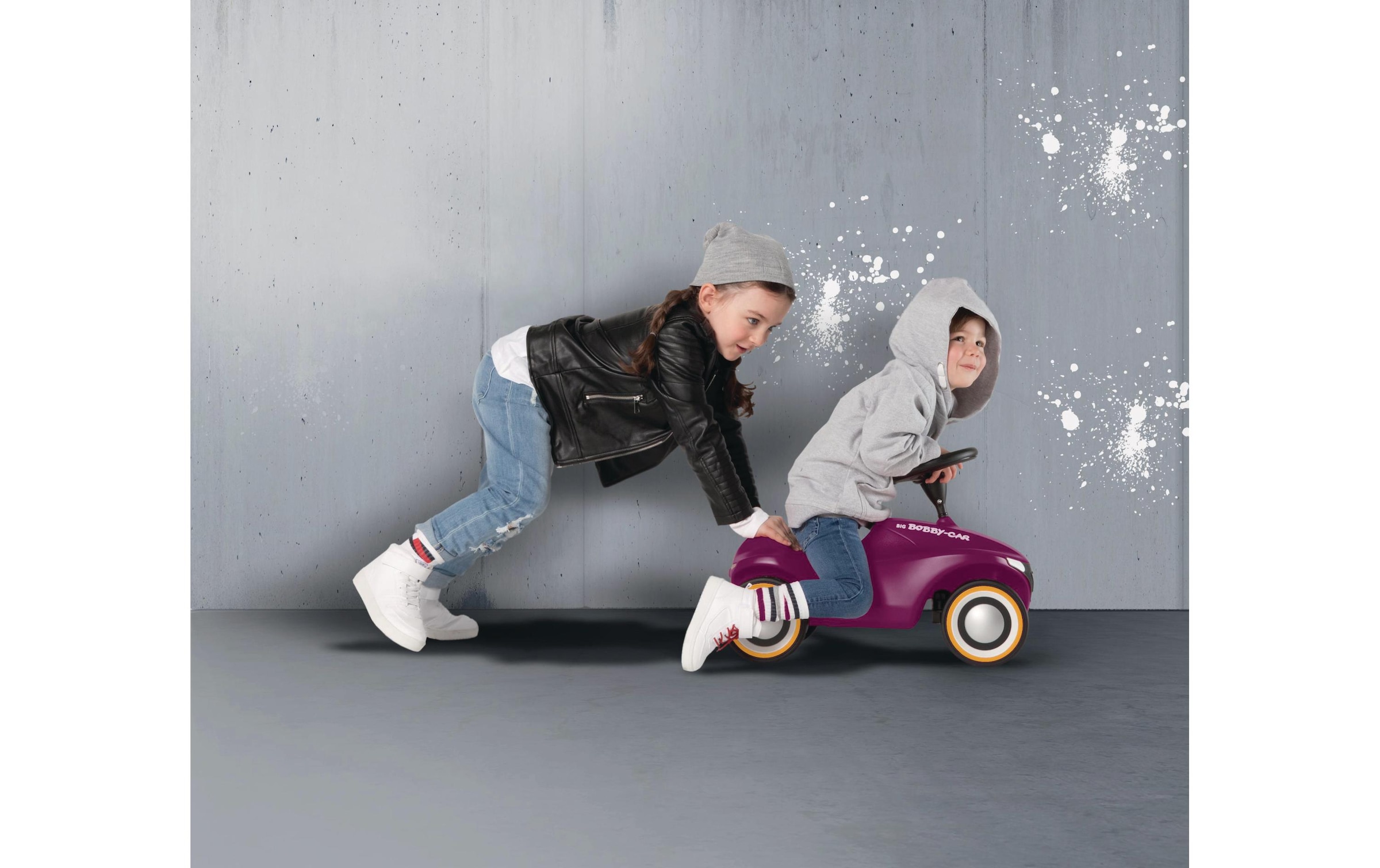 BIG Rutscherauto »Bobby-Car-Neo Aubergine«