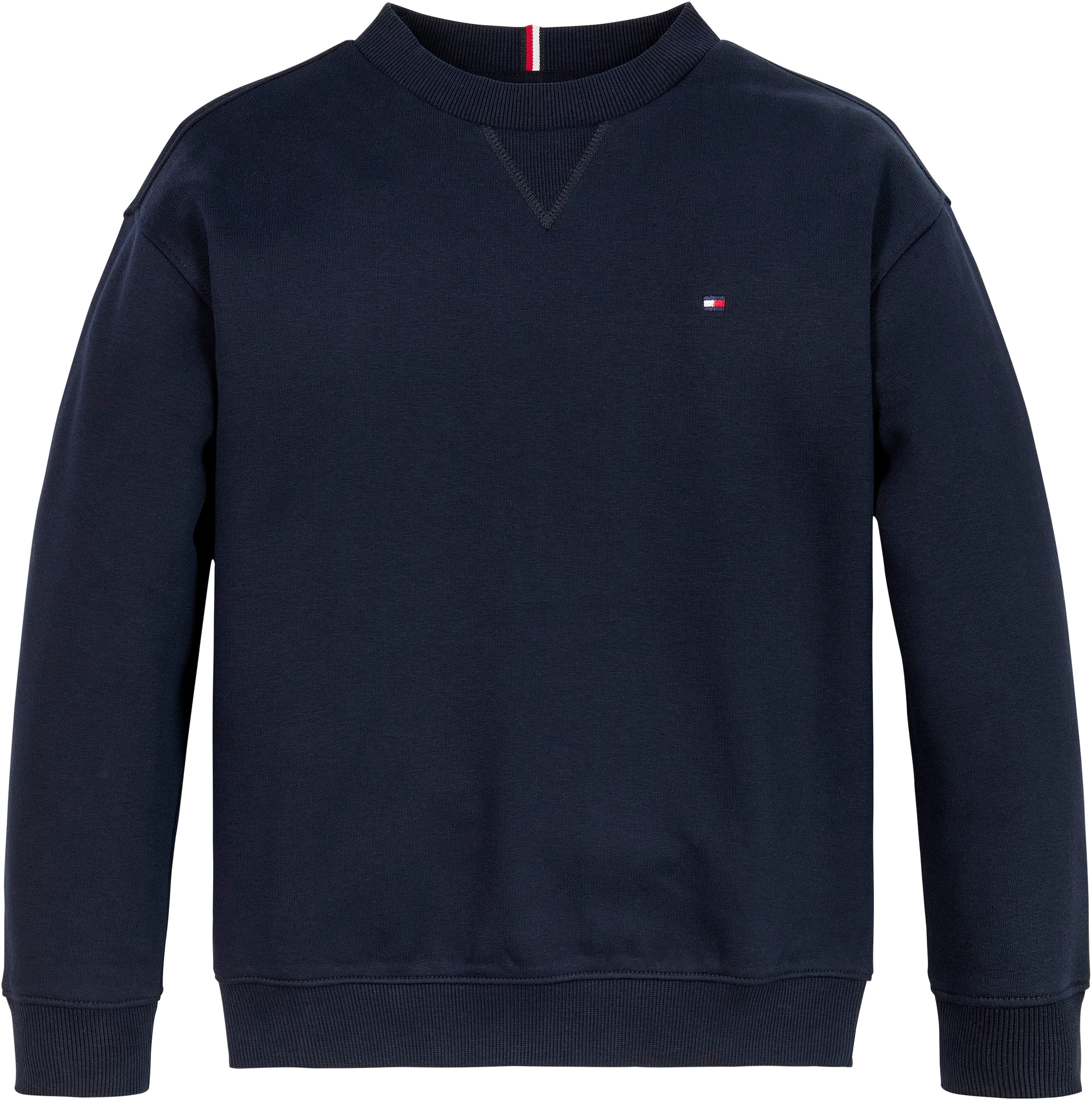 Tommy Hilfiger Sweatshirt »U TIMELESS SWEATSHIRT«, Babys bis 2 Jahre, Logostickerei, Rundhals