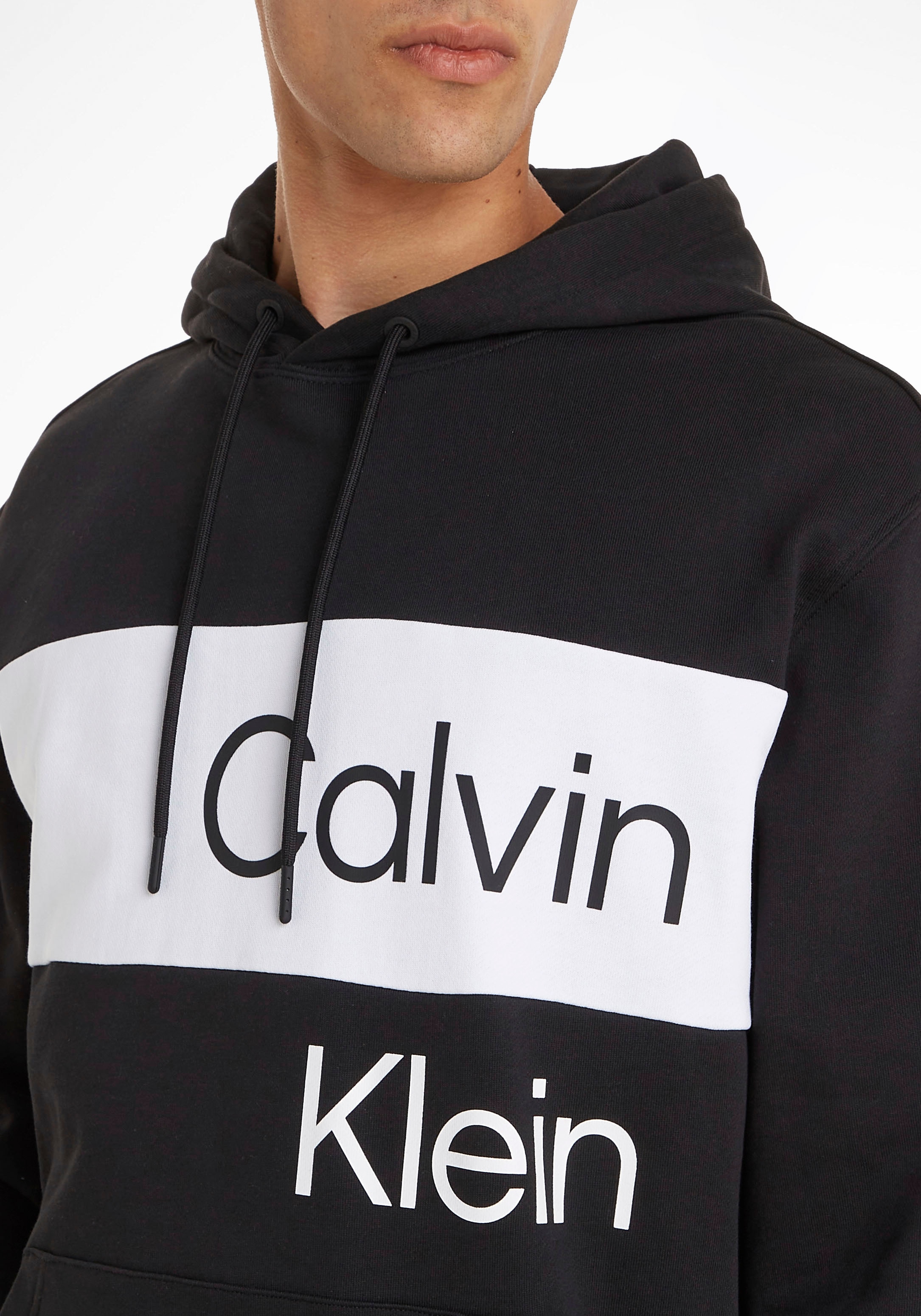 Calvin Klein Jeans Kapuzensweatshirt »INSTITUTIONAL BLOCKING HOODIE« online  kaufen | Jelmoli-Versand