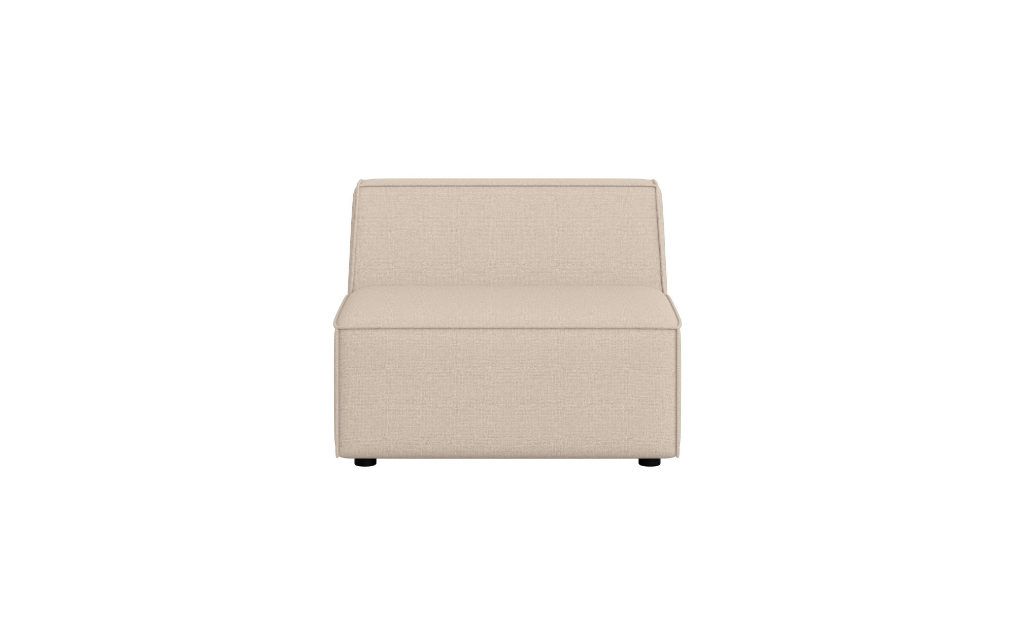 INOSIGN Sessel »Bequemer Sessel Cavan, Masse B/T/H: 90/90/72 cm«, ohne Armlehne, mit Wellenunterfederung, auch in Bouclé