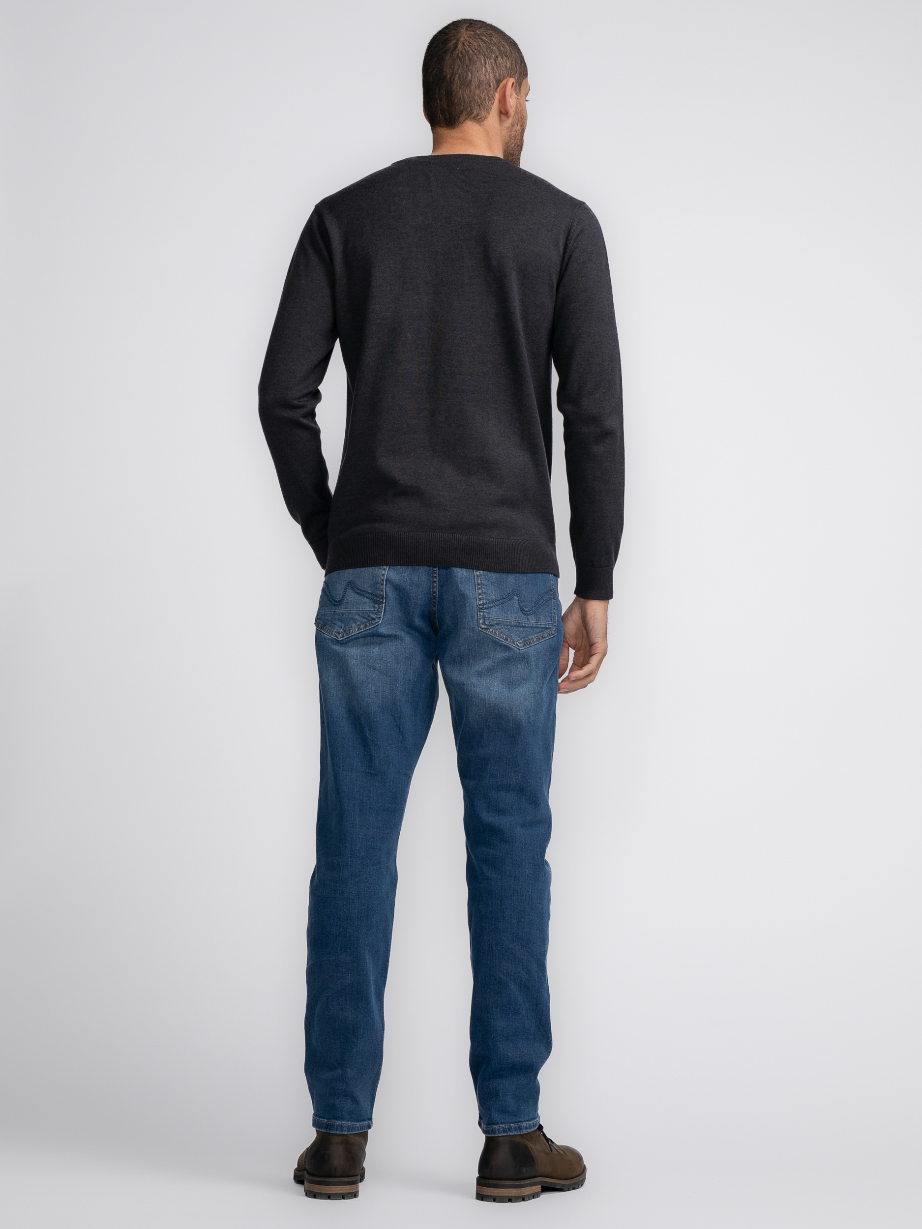 Petrol Industries Rundhalspullover »Men Knitwear Round Neck Basic«