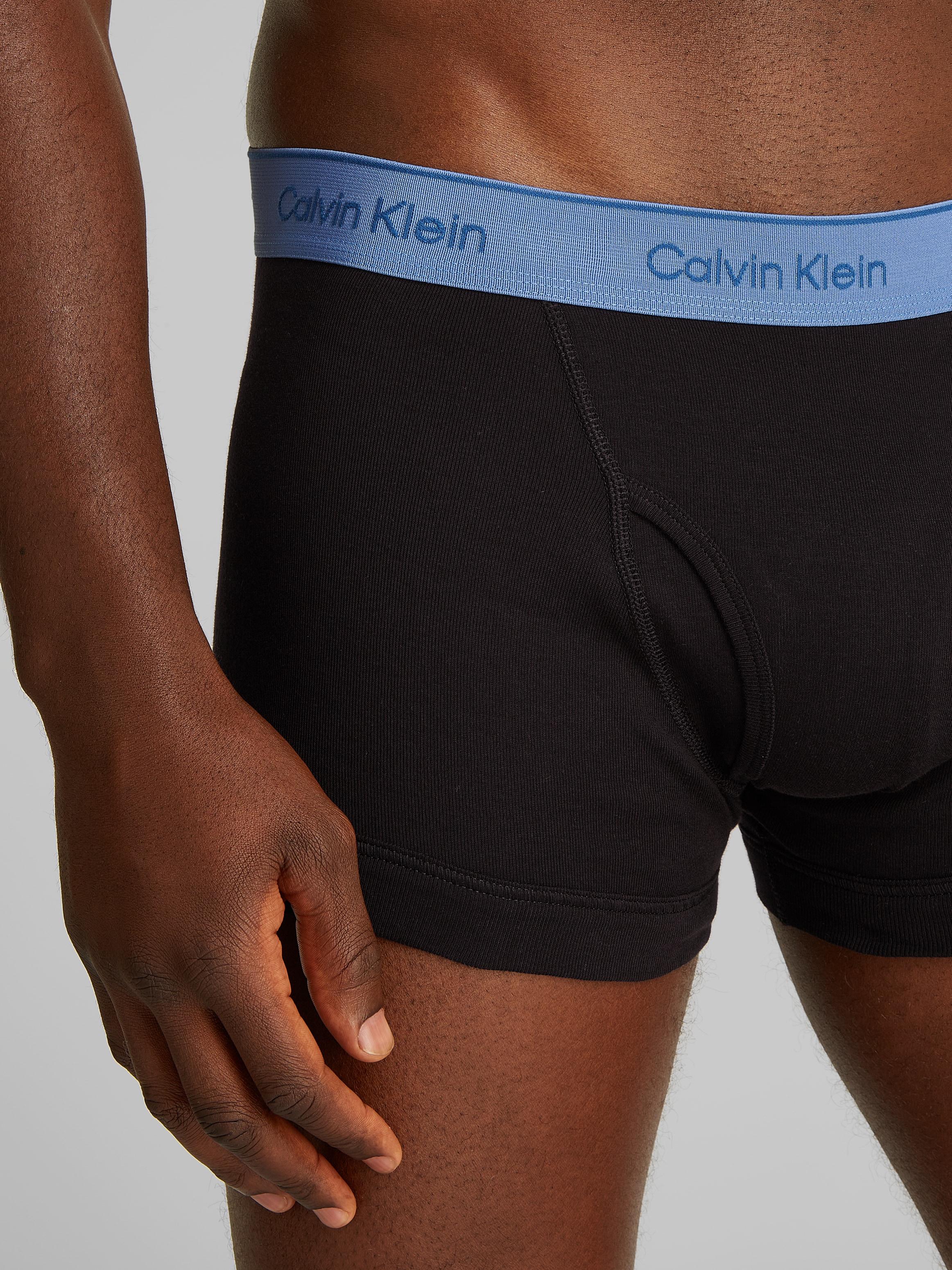Calvin Klein Underwear Trunk »TRUNK 3PK«, (Packung, 3er-Pack), mit Logo-Elastikbund
