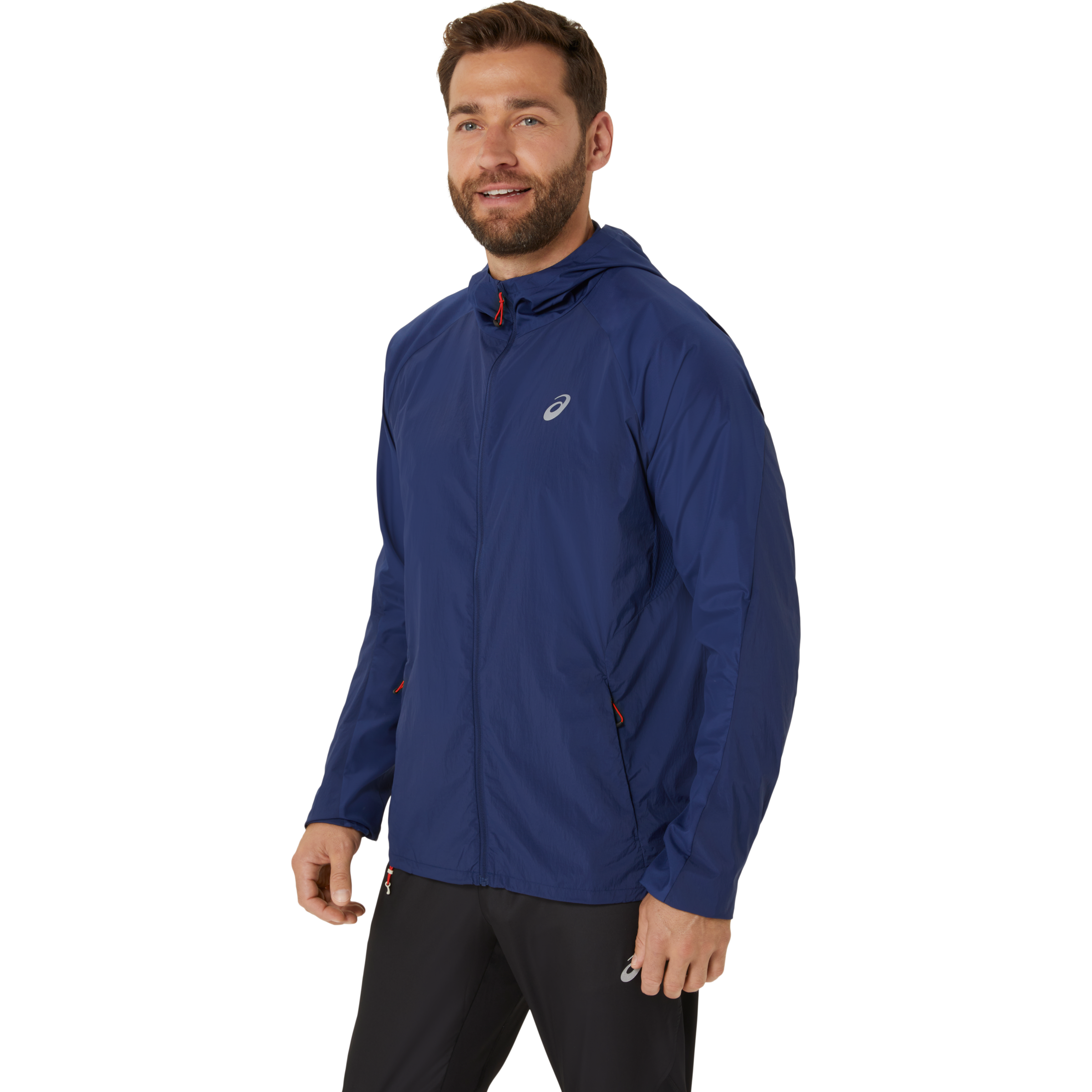 Asics Regenjacke »ROAD PACKABLE JACKET«, mit Kapuze