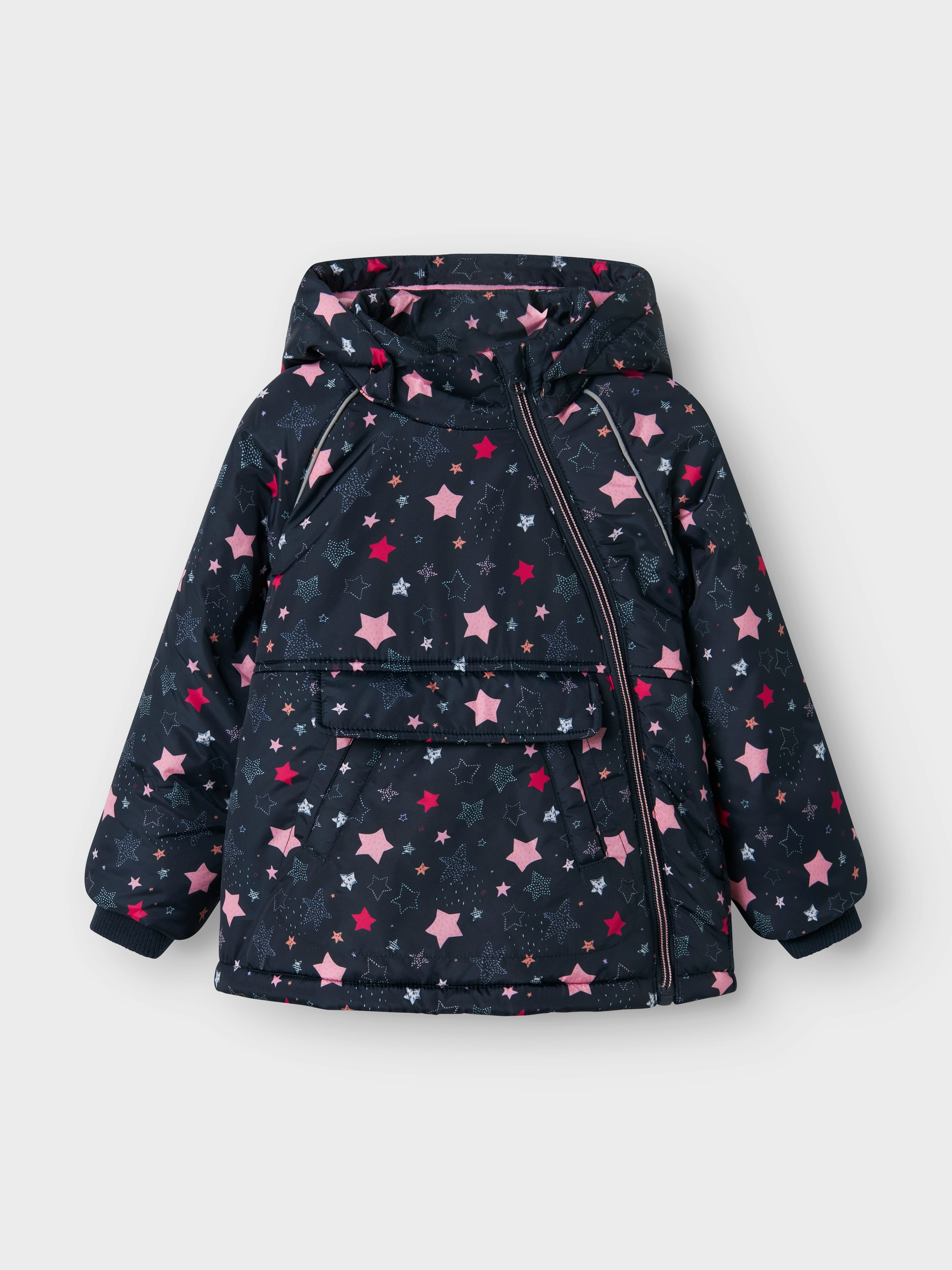 Name It Outdoorjacke »NMFMICCO JACKET AOP3«, mit Kapuze