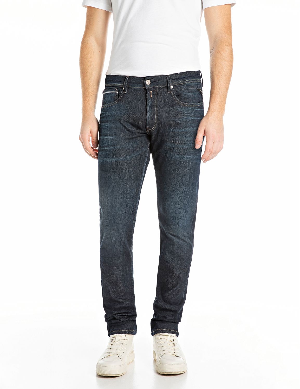 Replay Straight-Jeans »GROVER« in vielen verschiedenen Waschungen, mit Stretch