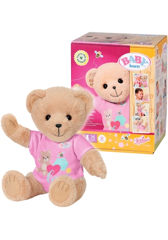 Kuscheltier »Teddy Bär, pink«, inklusive Strampler - Teddybär