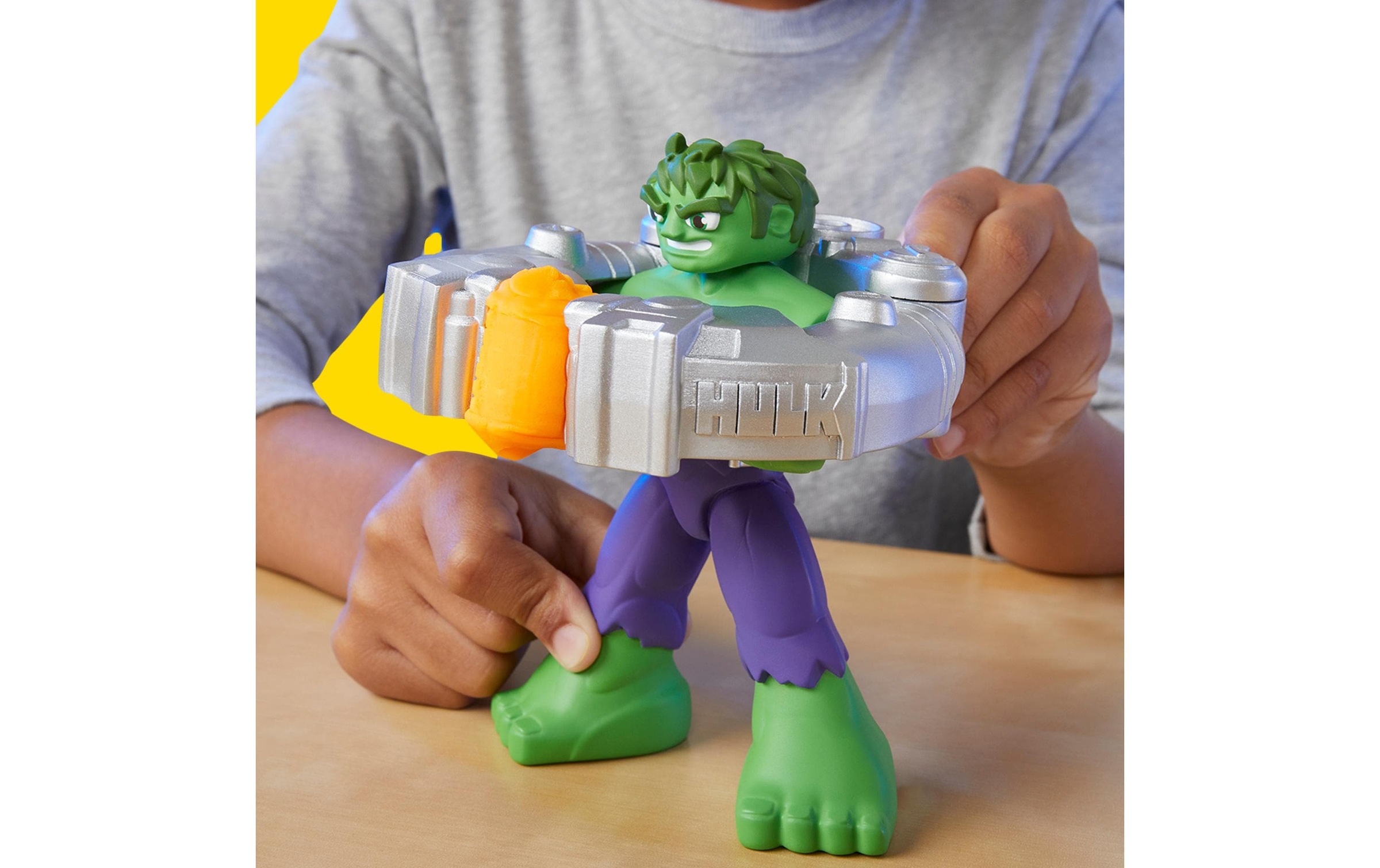 Play-Doh Knete »Marvel Hulk: Quetsch- und Schmetterspass«