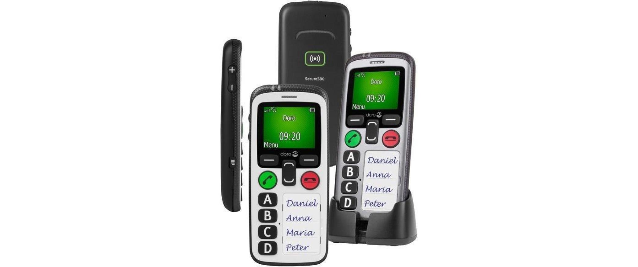 Doro Handy »Secure 580 IUP«, weiss