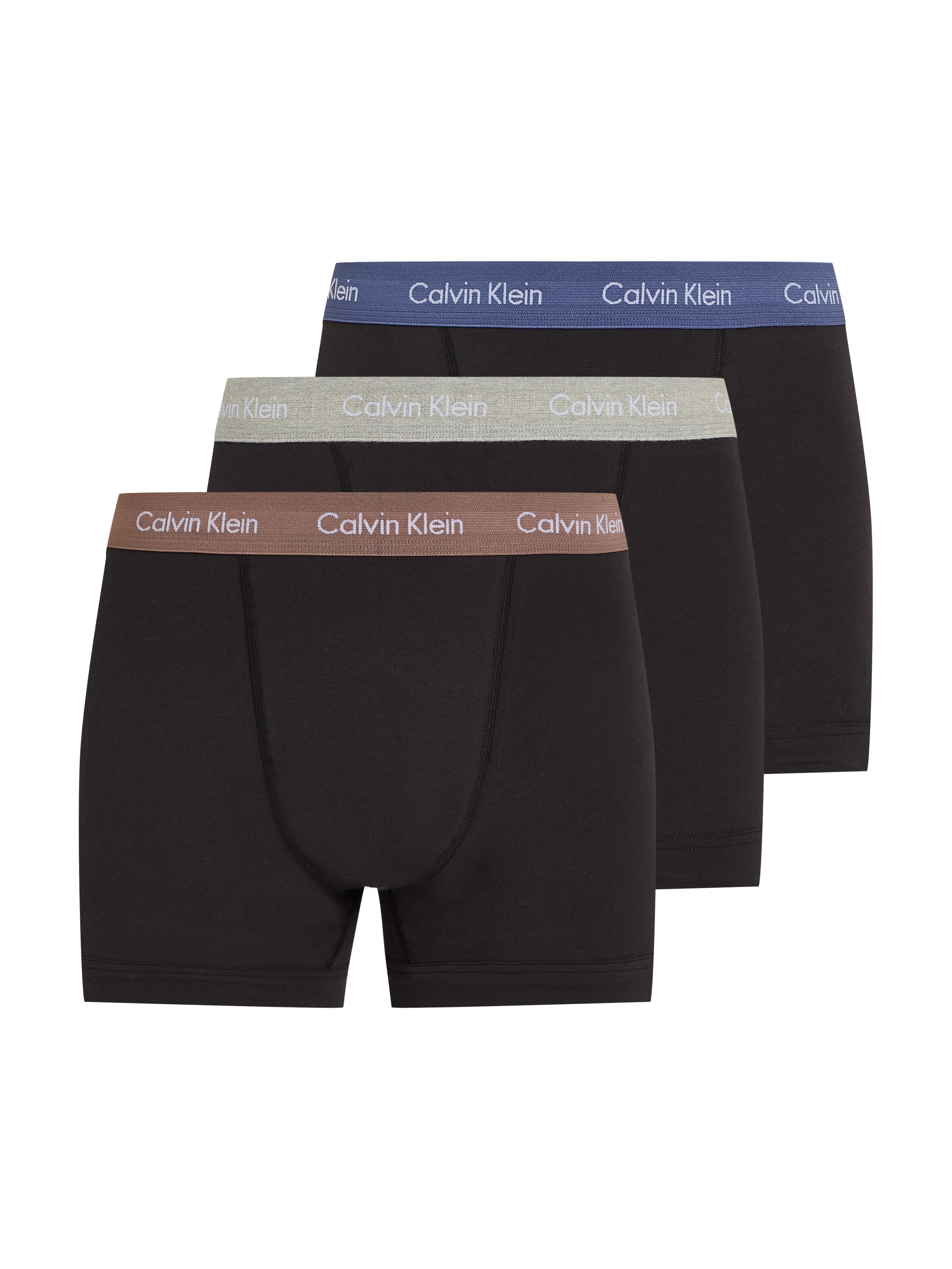 Calvin Klein Underwear Boxershorts »BOXER BRIEF 3PK« Packung, 3 Stk. mit Calvin Klein Logo-Elastikbund (3 Stück)