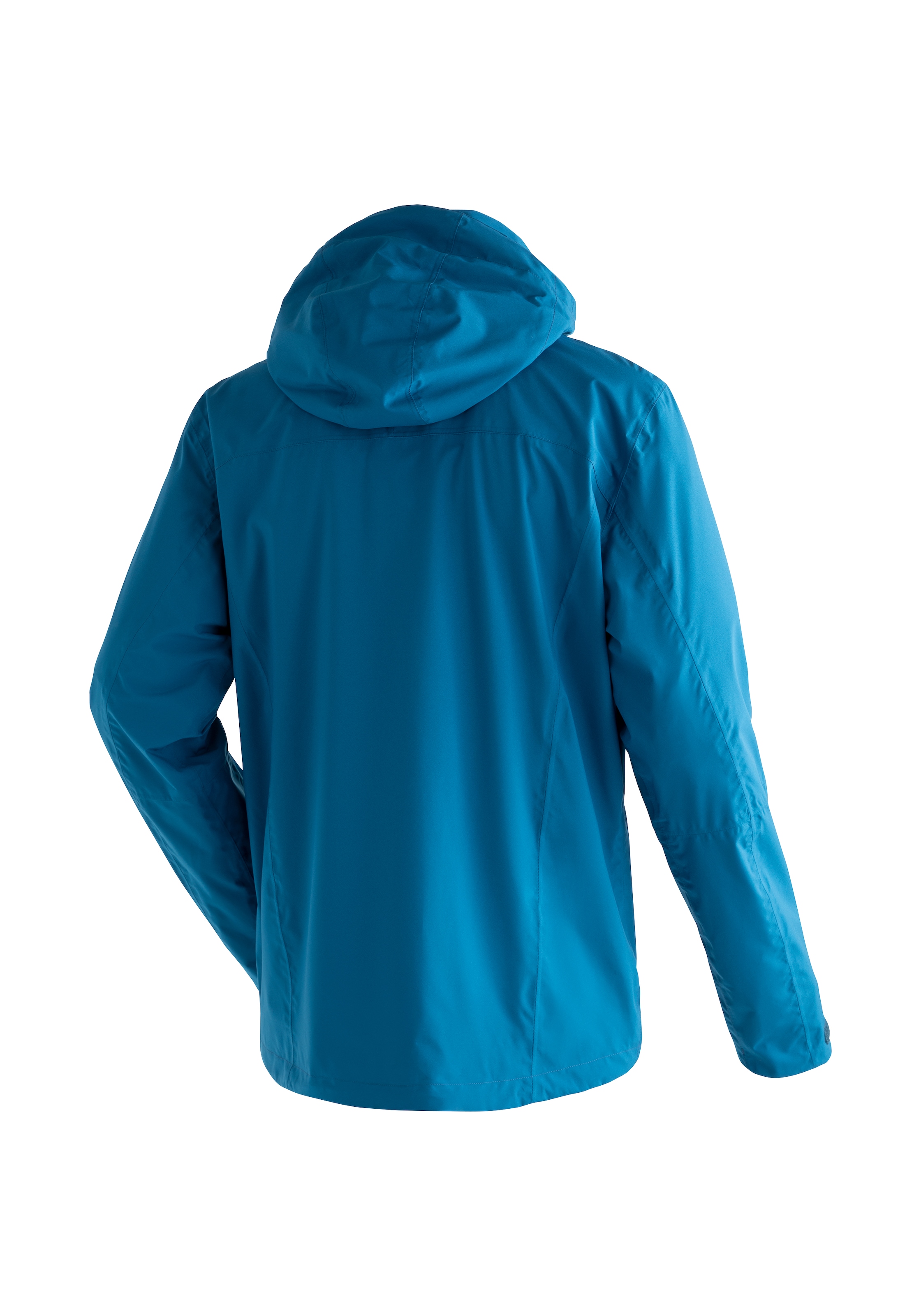 Maier Sports Outdoorjacke »Metor rec M«, Herren Regenjacke wasserdicht mit Kapuze, 2 Taschen aussen, Innentasche