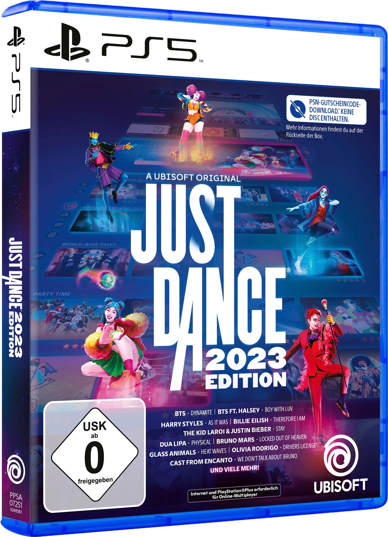 UBISOFT Spielesoftware »Just Dance 2023 Edition (Code in a box) -« PlayStation 5