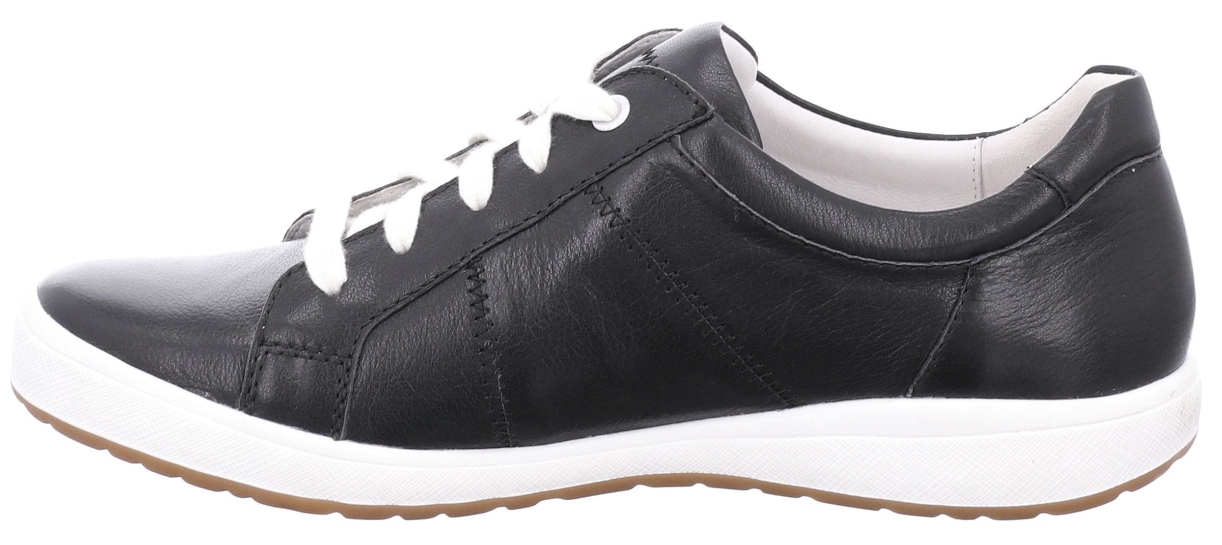 Josef Seibel Sneaker »CAREN 01«, Freizeitschuh, Halbschuh, Schnürschuh mit gepolstertem Schaftrand