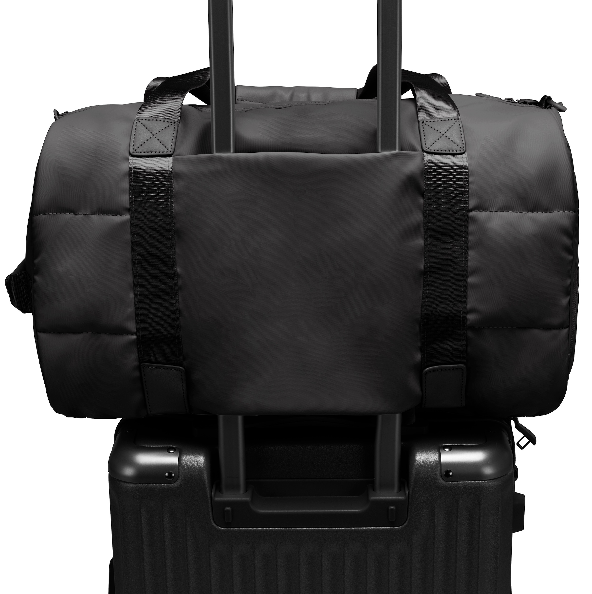 Heys Reisetasche »The Puffer Duffle Bag«, Weekender Duffle Bag Schuhfach Aufstecksystem
