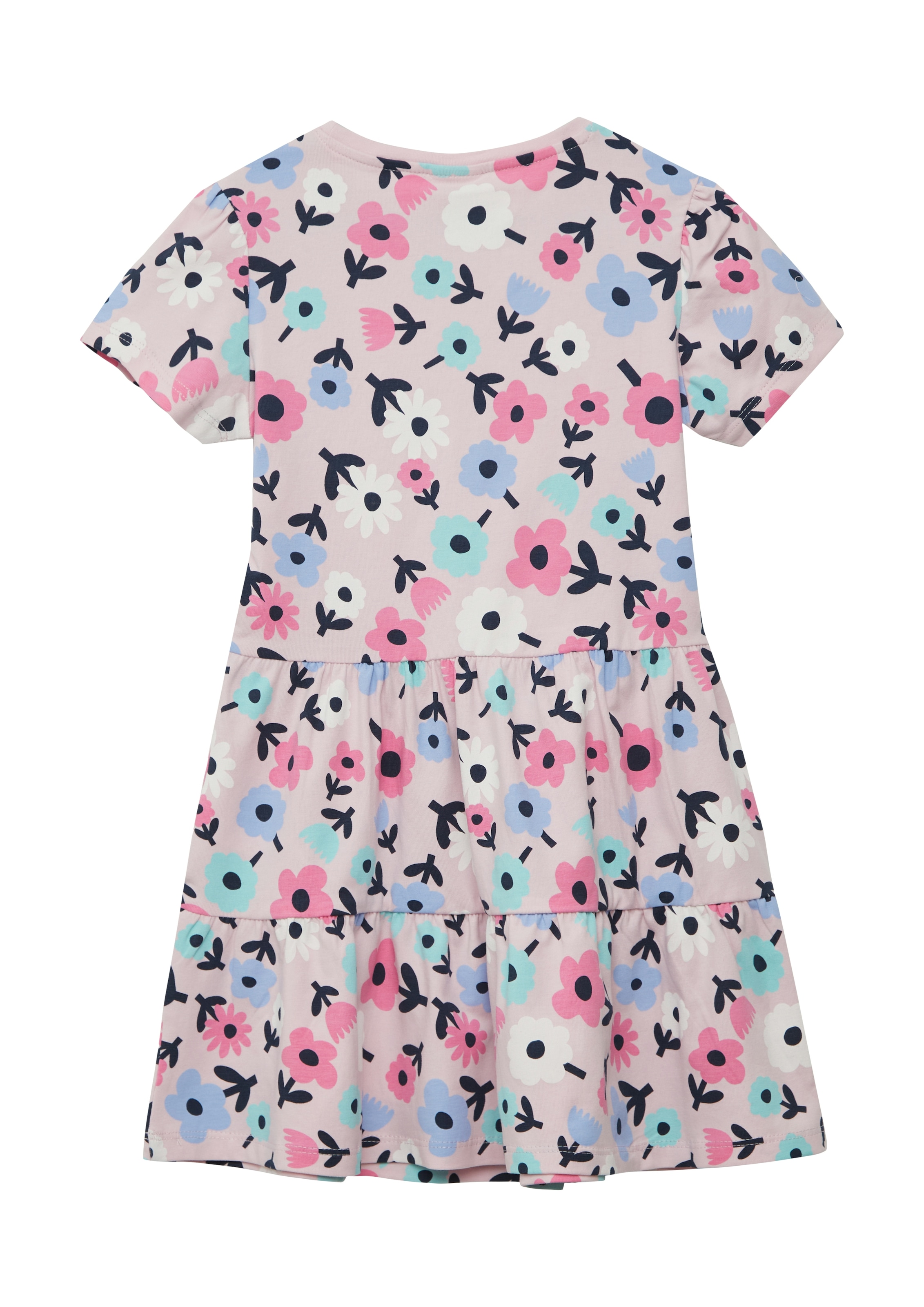 s.Oliver Junior A-Linien-Kleid, mit All-Over Print