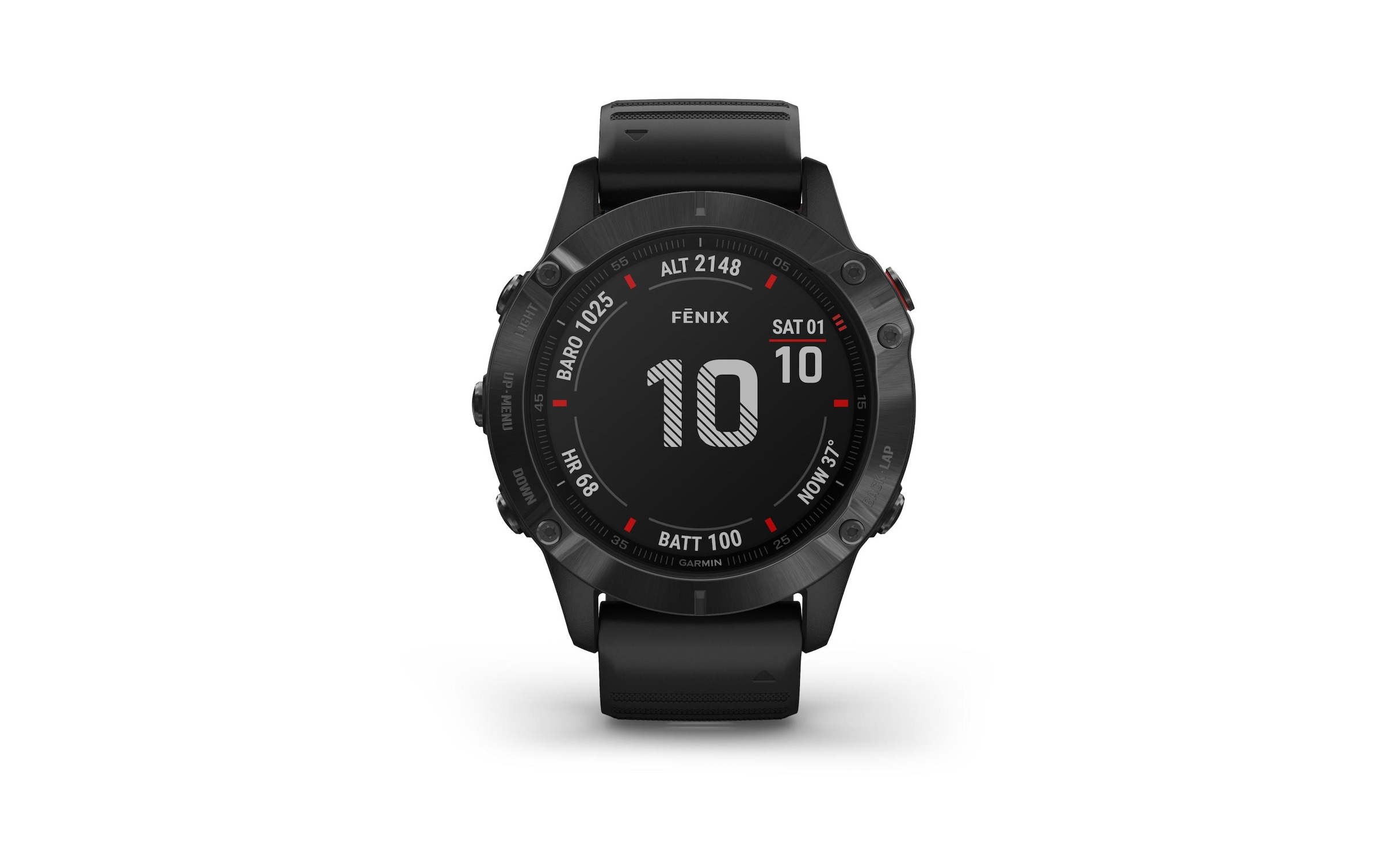 Garmin Smartwatch »fenix 6 Pro Schwarz«