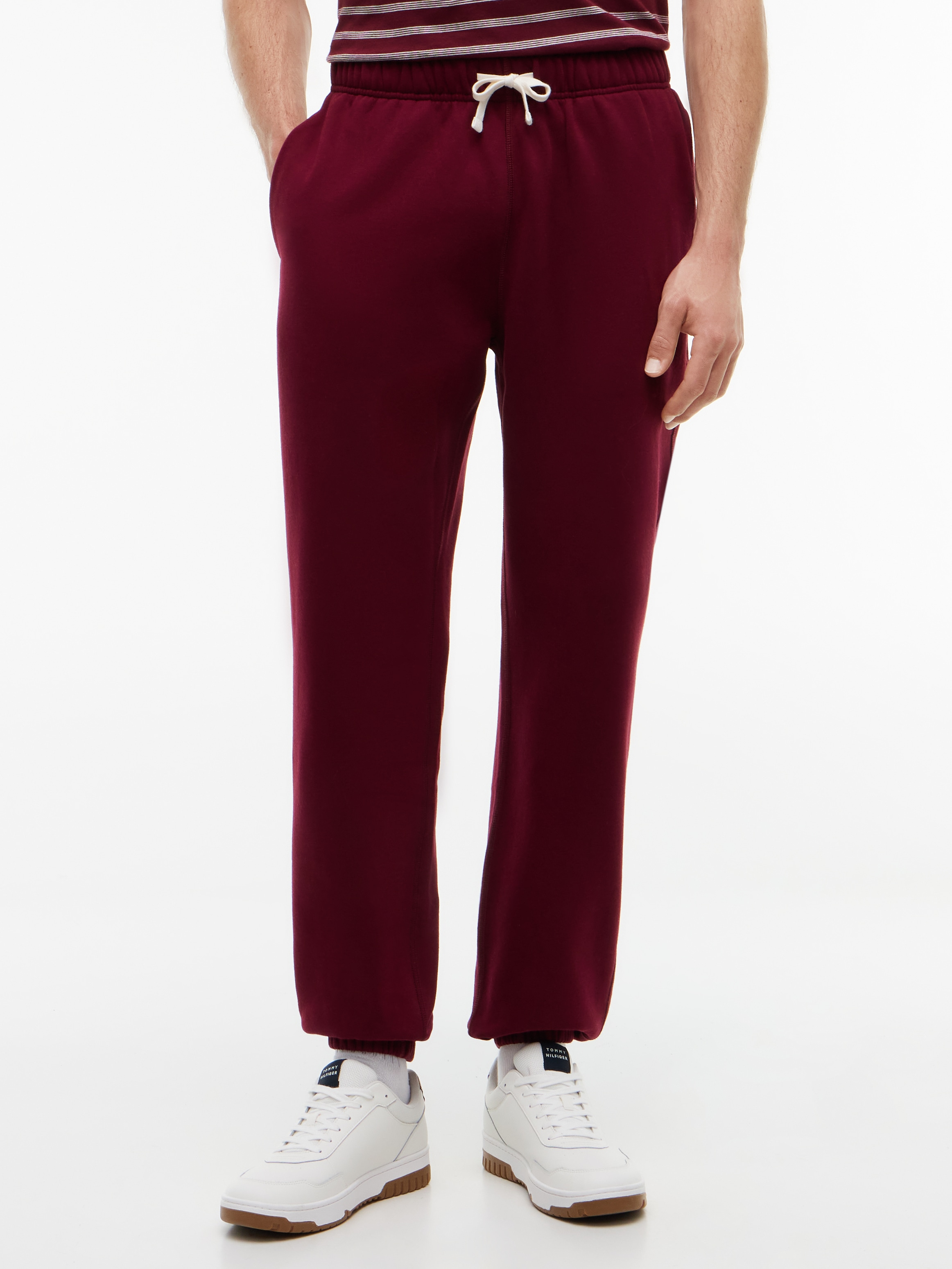 Tommy Hilfiger Sweathose "ESSENTIAL FLEECE" elastischer Bund, nornale Passform