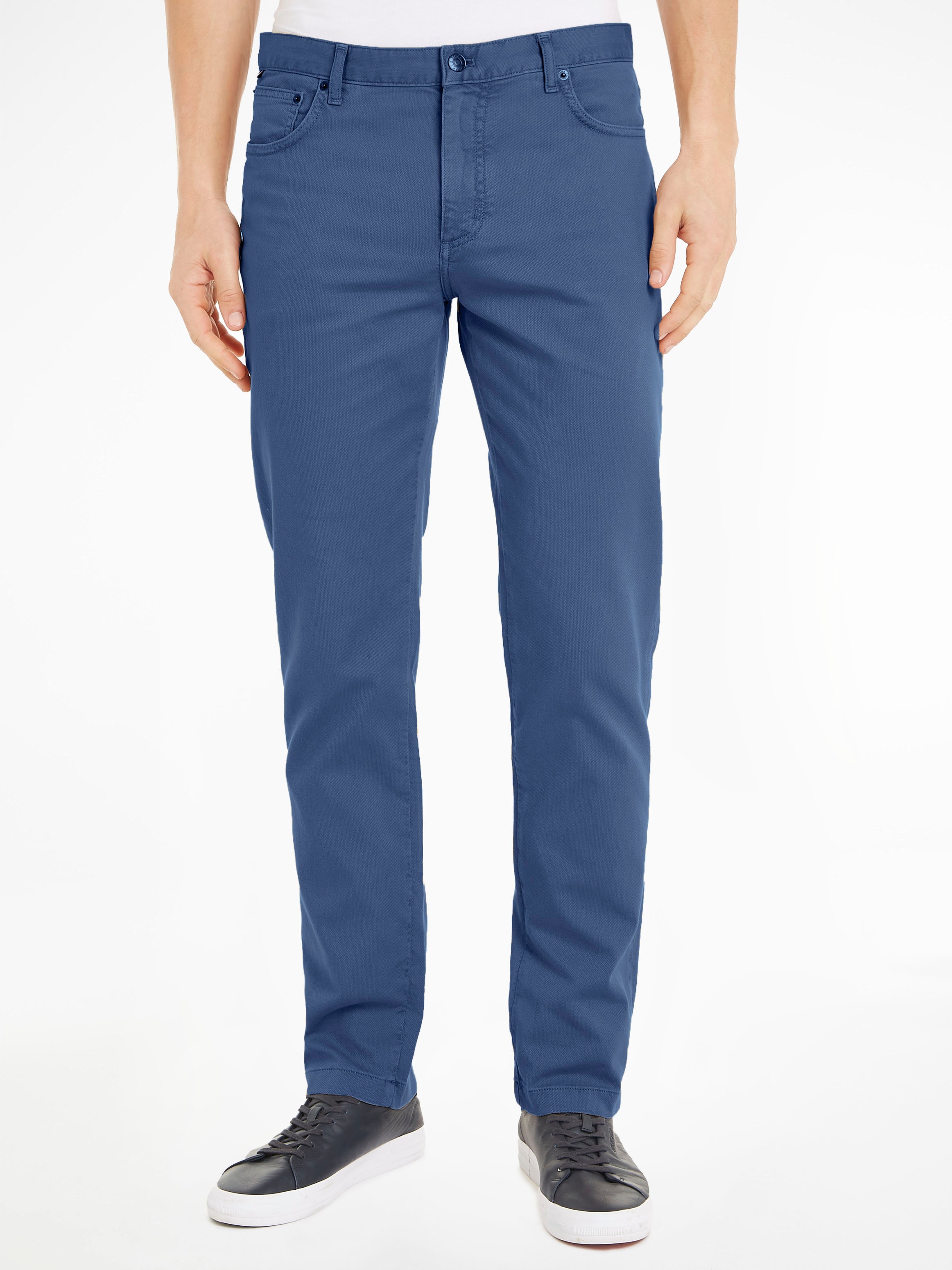 Tommy Hilfiger 5-Pocket-Hose »5PKT DENTON STRUCTURE GMD« mit feiner Struktur